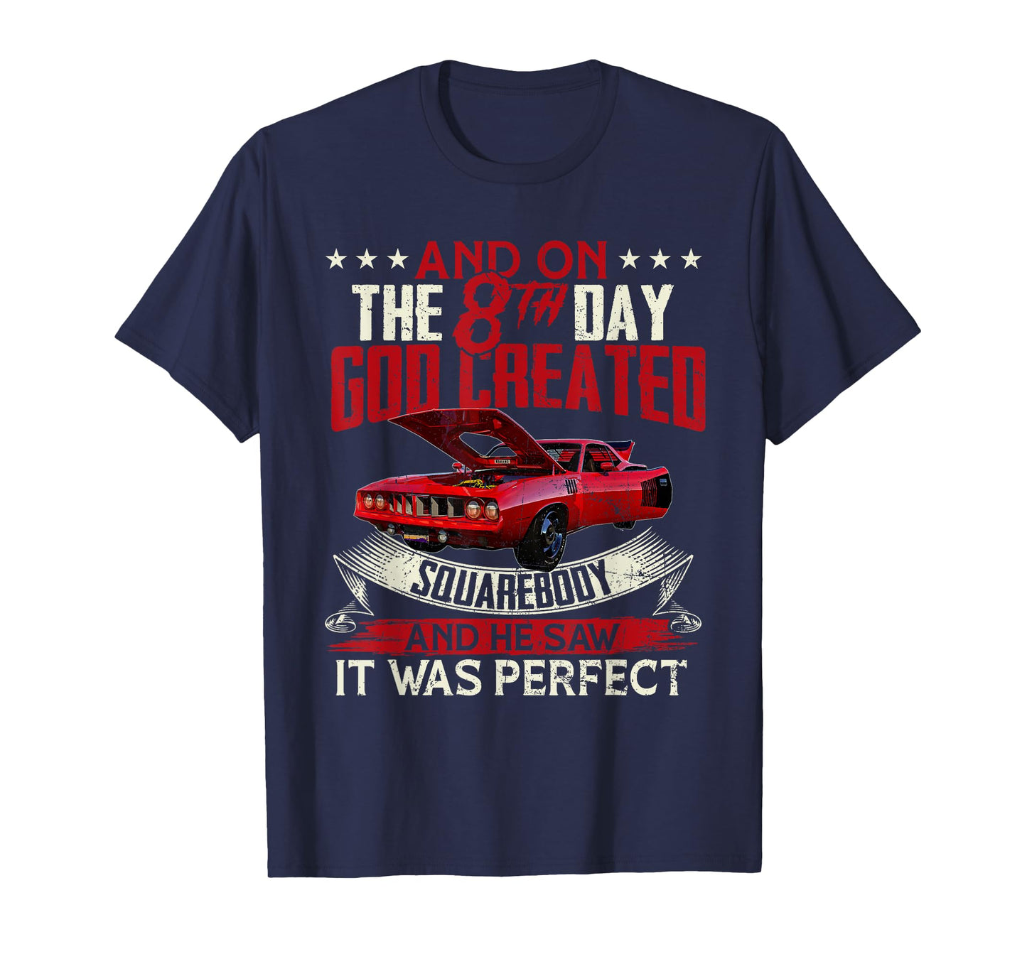 Hemi cuda plymouth barracuda And on the 8th god Muscle car T-Shirt