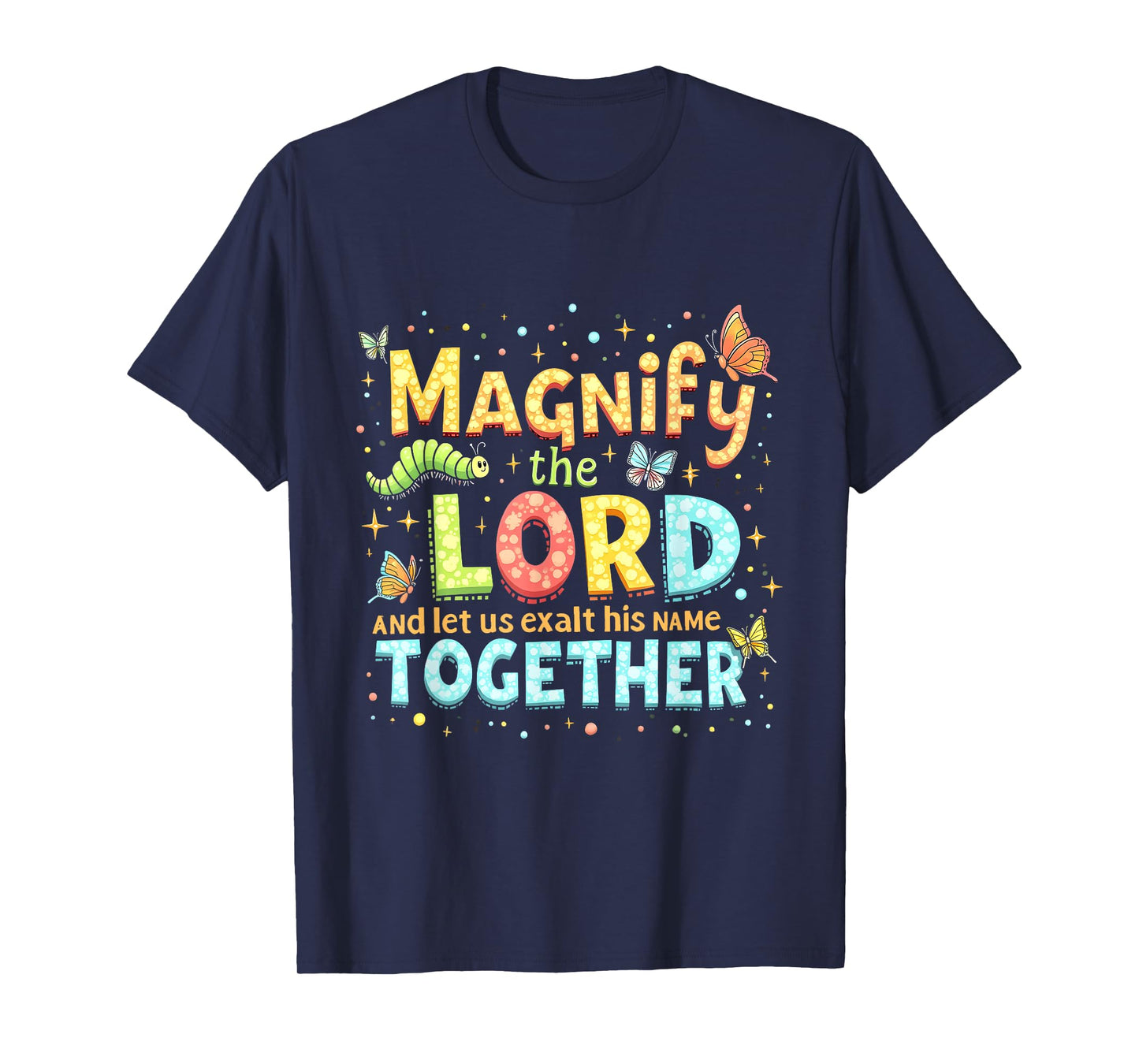 VBS 2025 Christian Summer Camp Magnify The Lord Christian T-Shirt