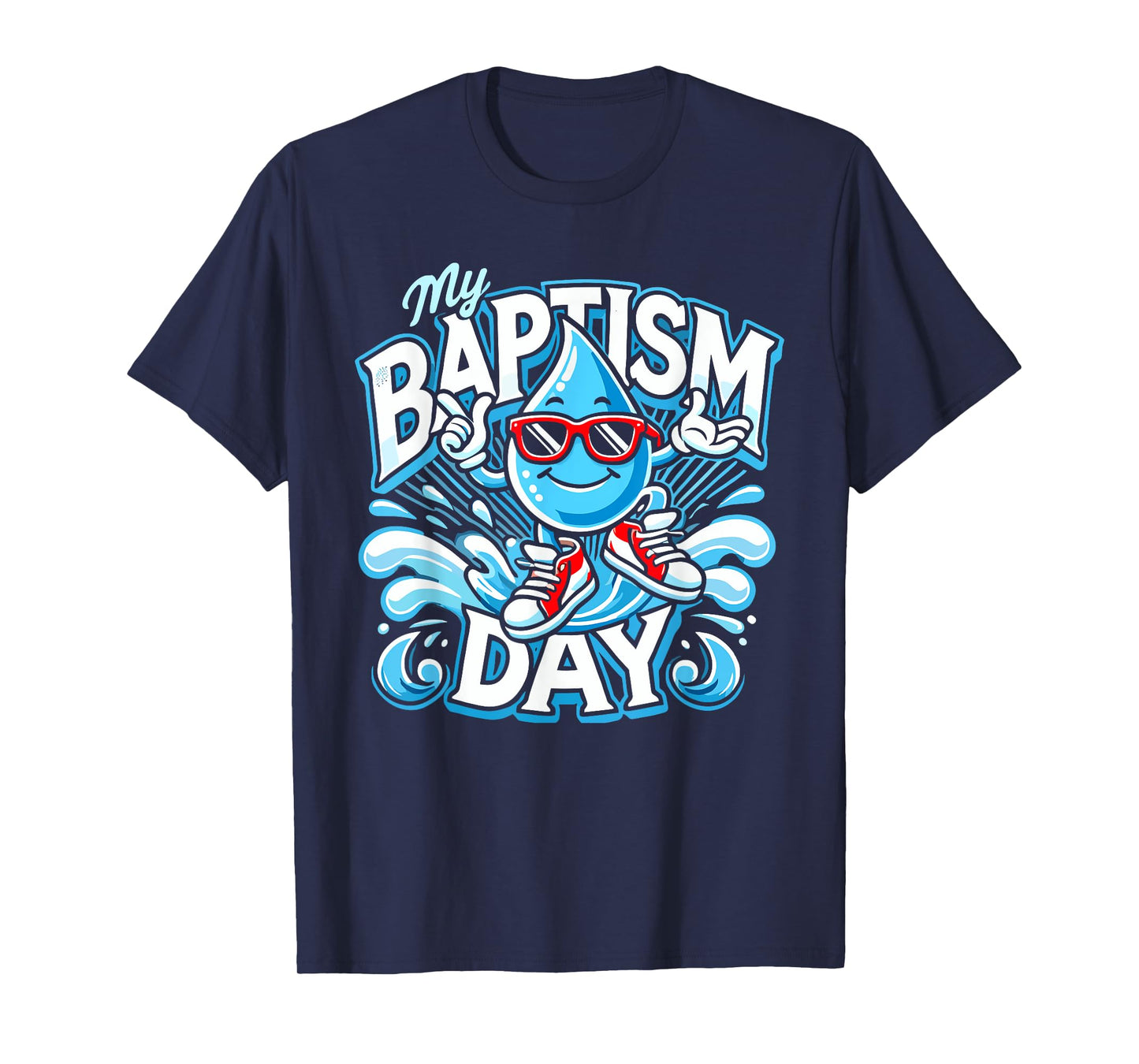 Baptism Dabbing Shirt Christian Shirts God Baptism Baptised T-Shirt