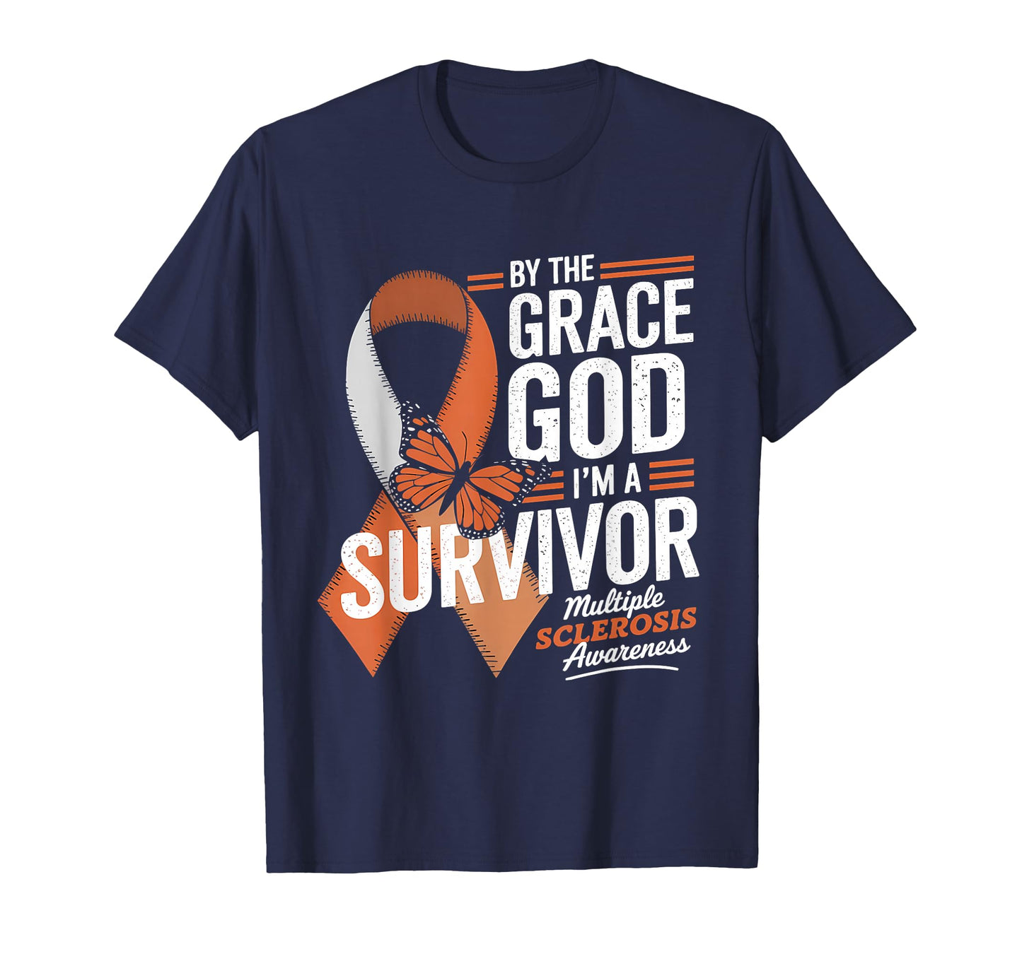 By The Grace God Multiple Sclerosis Awareness Month T-Shirt