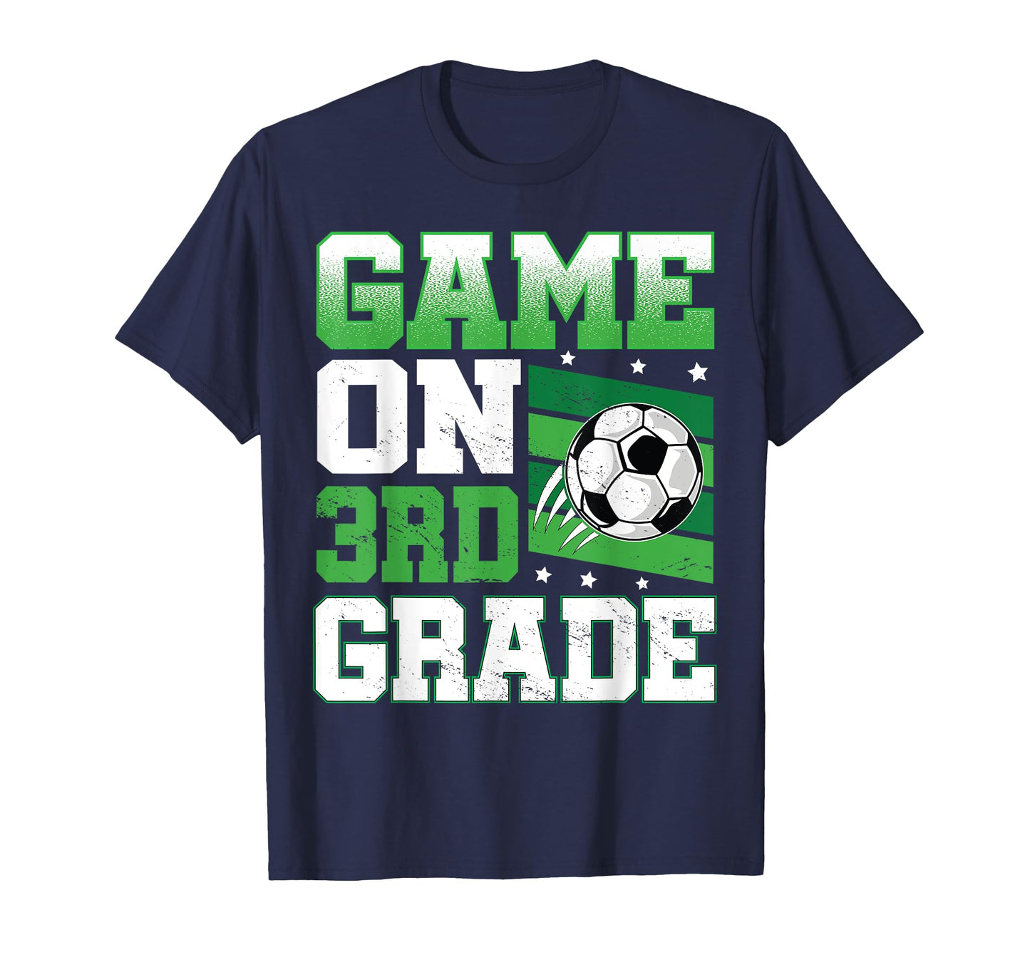 Soccer Game On 3rd Grade Back To School Cute Sports Boys T-Shirt