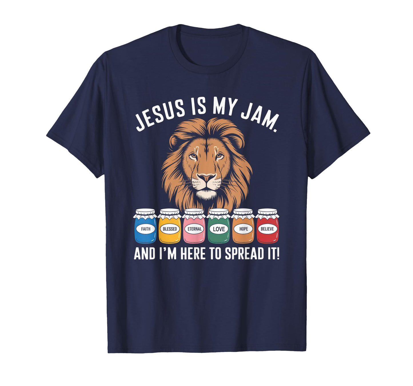 Jesus is My Jam Tshirt Men Women Christian Bible Verse T-Shirt