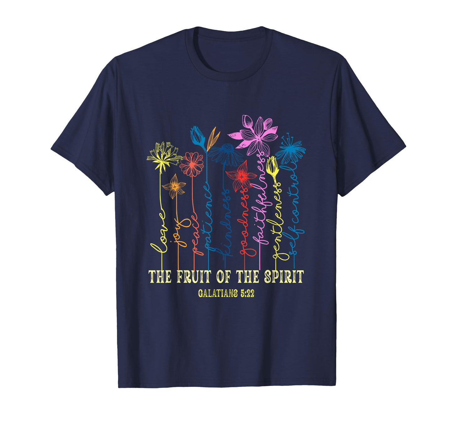 The Fruit Of The Spirit Bible Verse Christian For Women T-Shirt