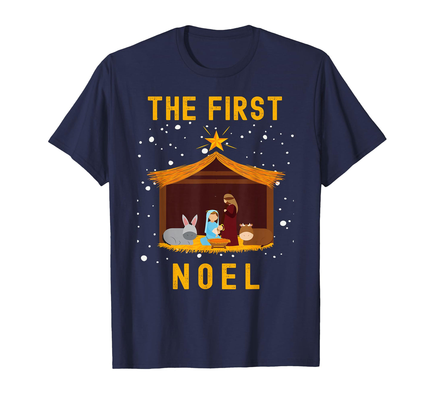 Christian Christmas The First Noel Celebrate The Nativity T-Shirt