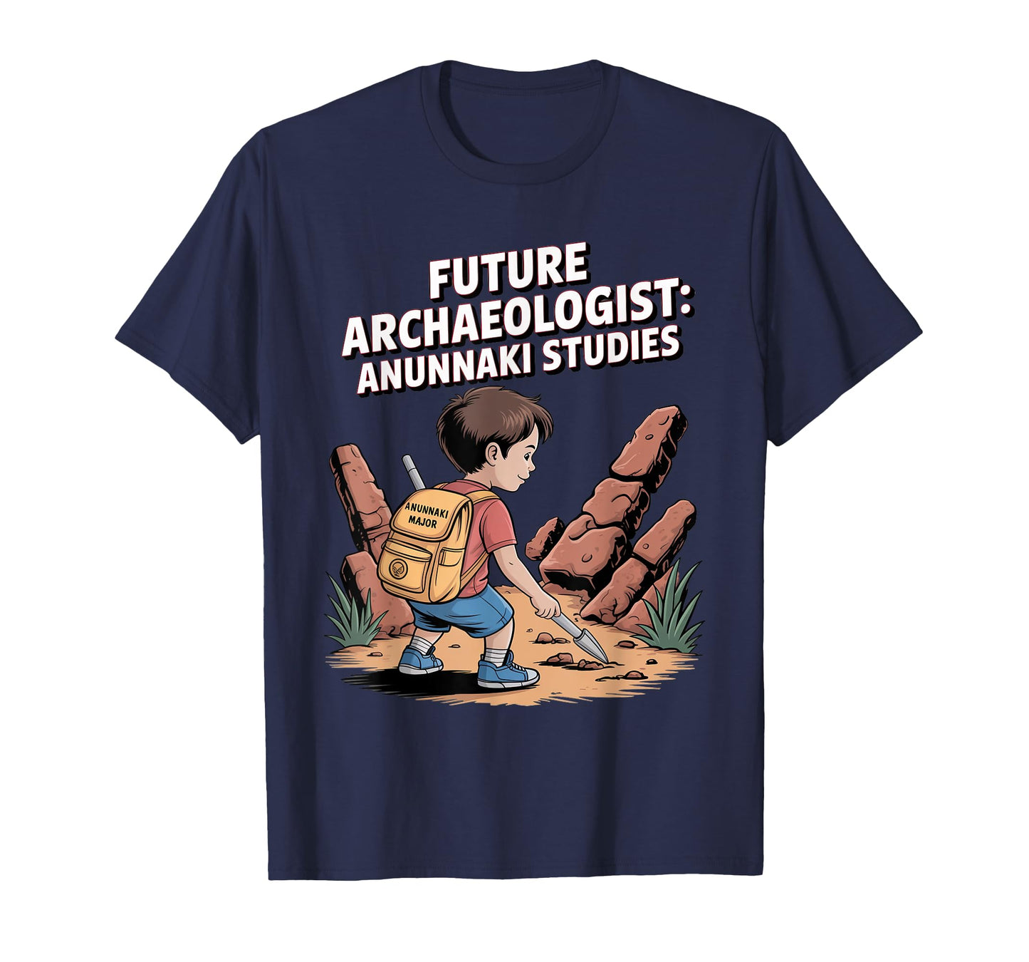 Future Archaeologist Anunnaki Studies Sumerian Origins T-Shirt
