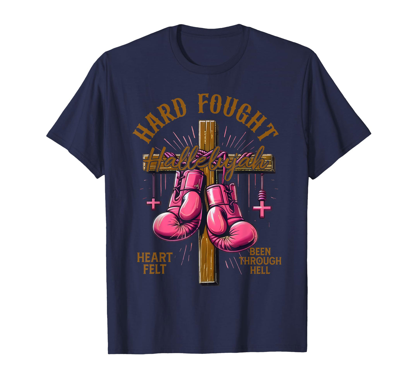Brandon Hard Fought Hallelujah Praise Jesus T-Shirt