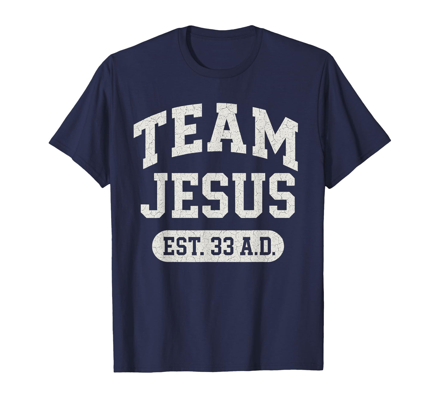 Team Jesus Vintage Collegiate Faith T-Shirt