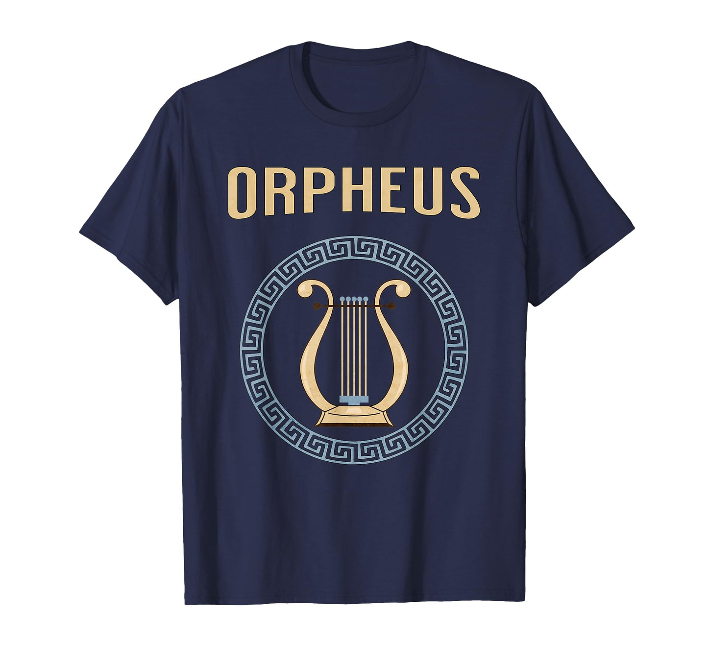 Orpheus Greek Mythology Ancient Greek Lyre Symbol T-Shirt