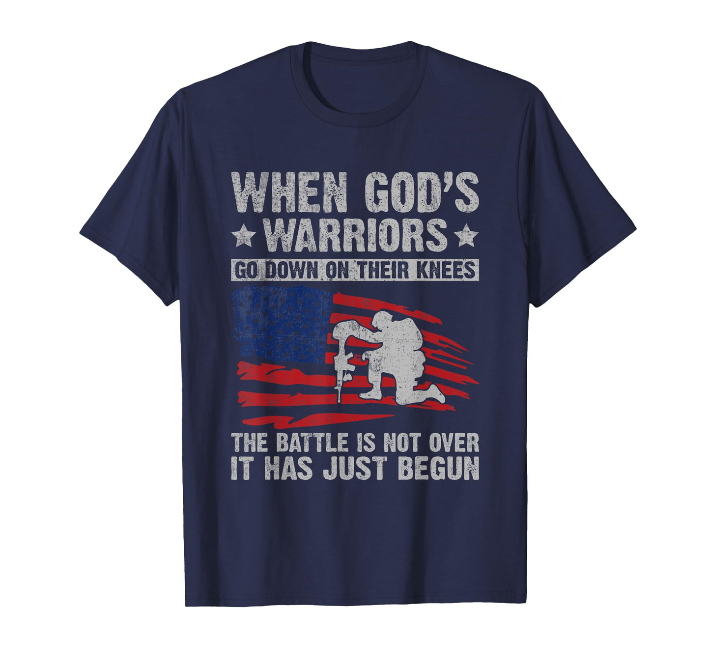 Patriotic Christian Devotee God Christianity Us Flag Jesus T-Shirt