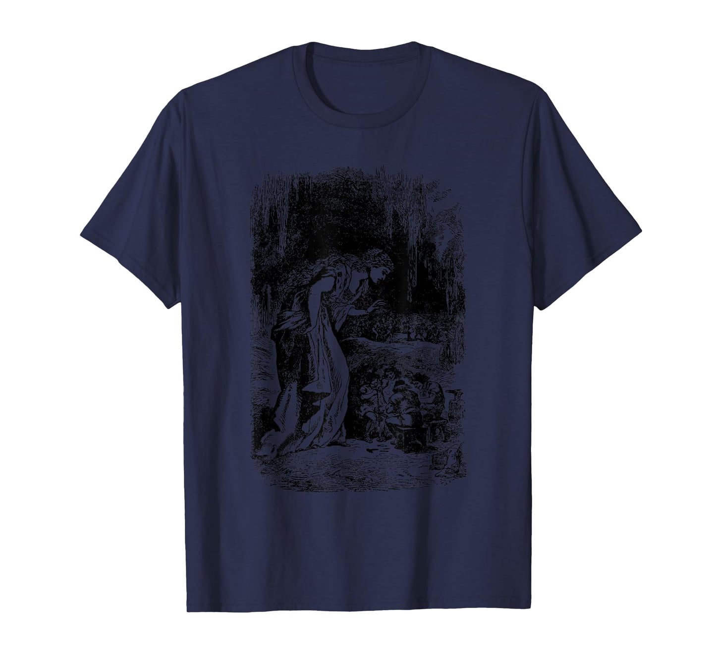Freyja in The Dwarfs' cave Viking Norse Mythology Celtic T-Shirt