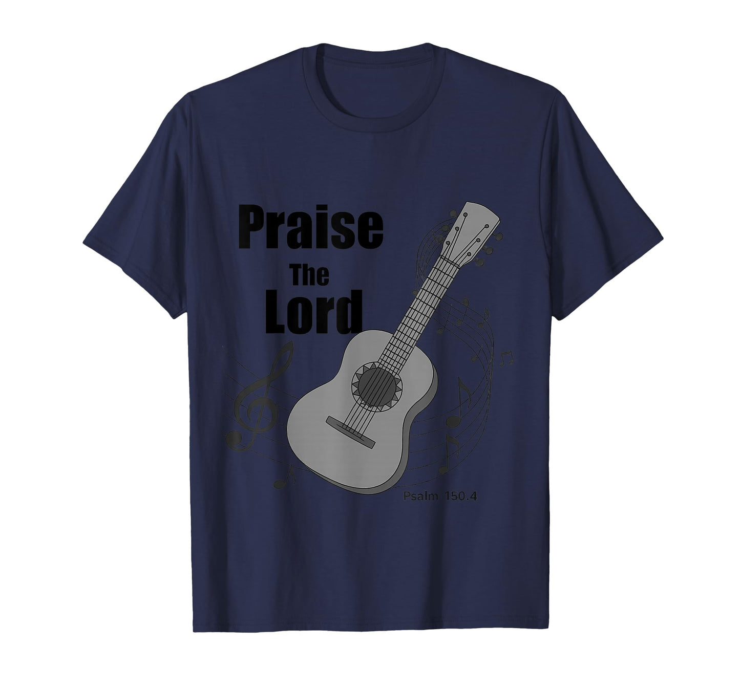 Praise The Lord Guitar Worship Tee T-Shirt