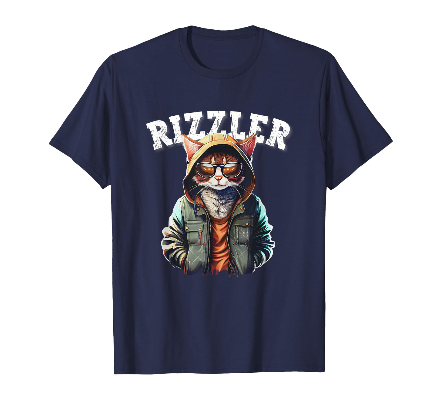 Rizzler Cat Funny W Rizz Meme Rizzler With The Rizz Teen T-Shirt for Men Women Kids