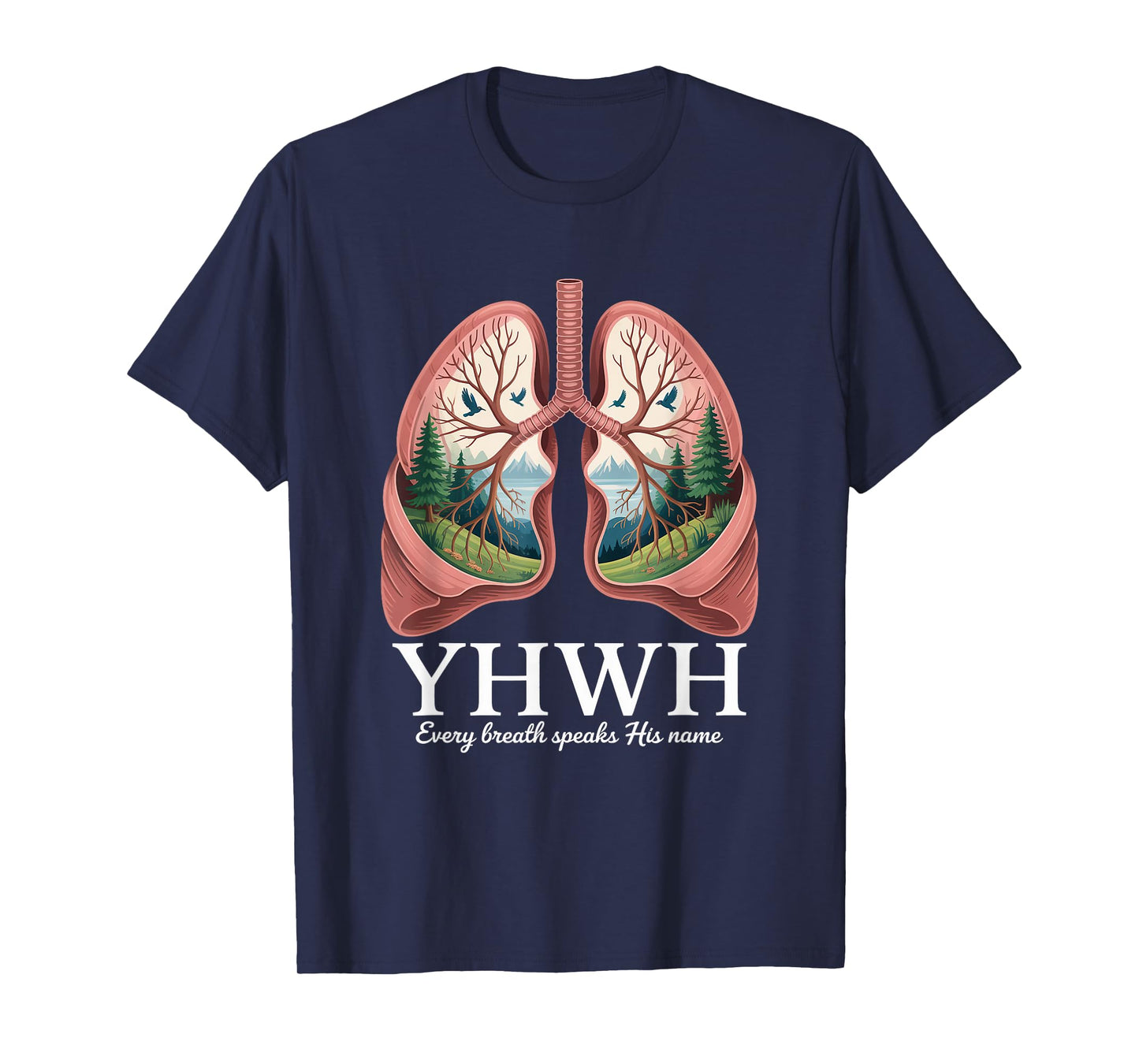YHWH Every Breath Speaks His Name Yahweh T-Shirt