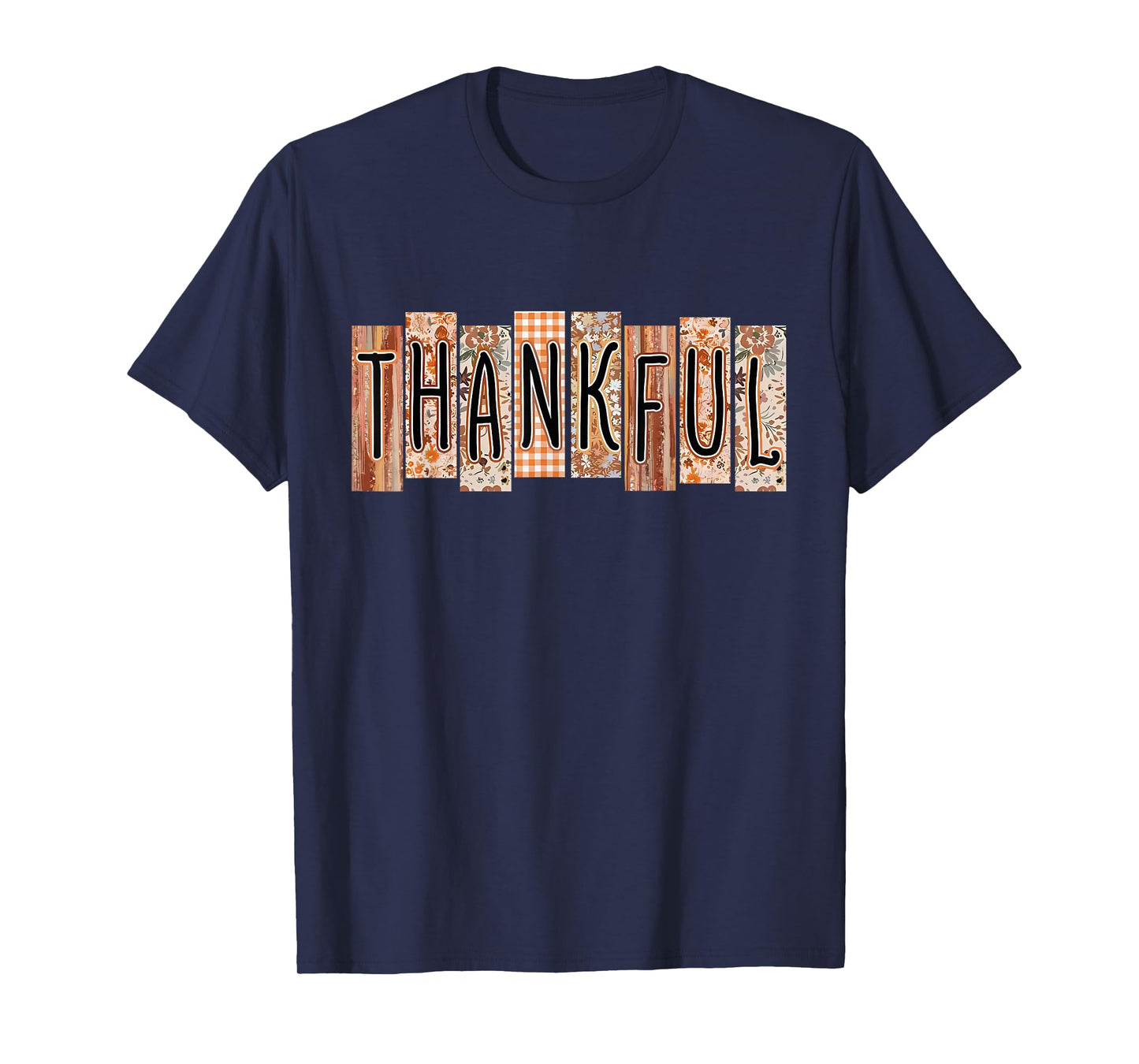 Thankful Coquette Bow Floral Cute Thanksgiving Autumn Leaves T-Shirt