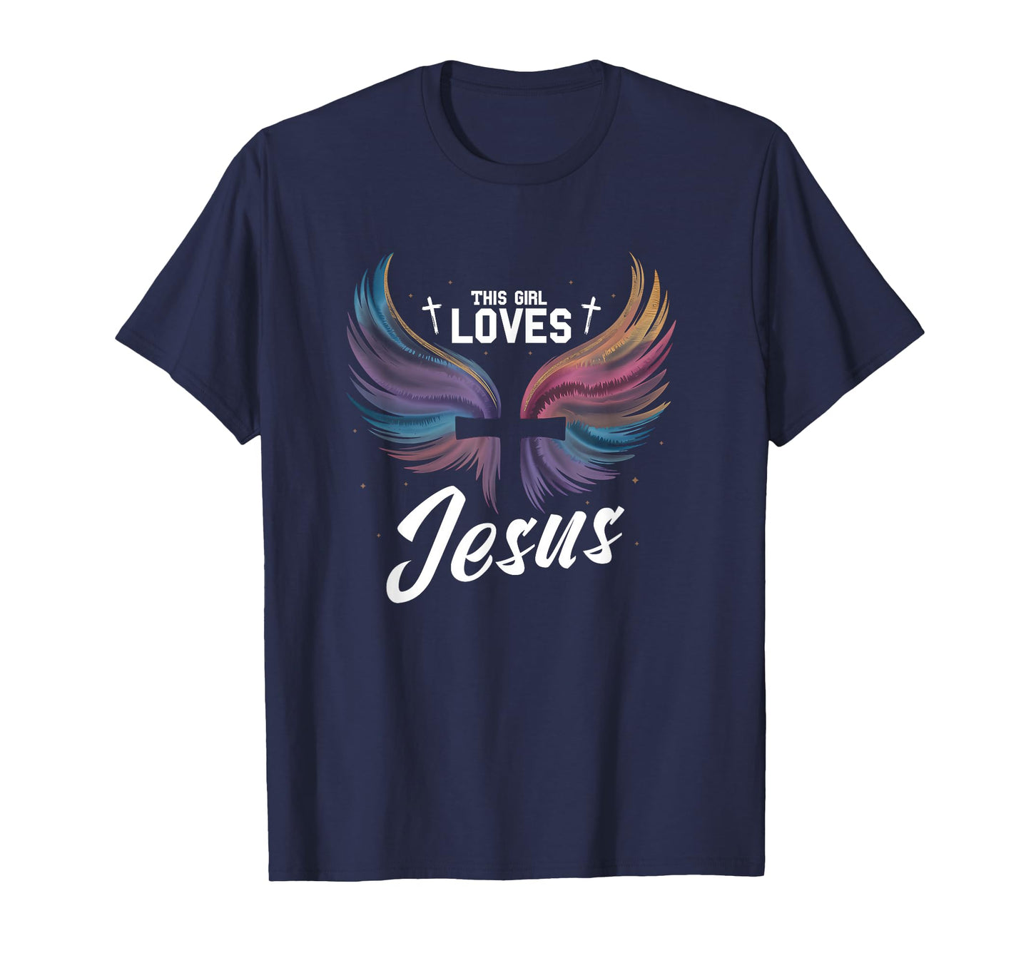 This Girl Loves Jesus Christian Girl Jesus T-Shirt