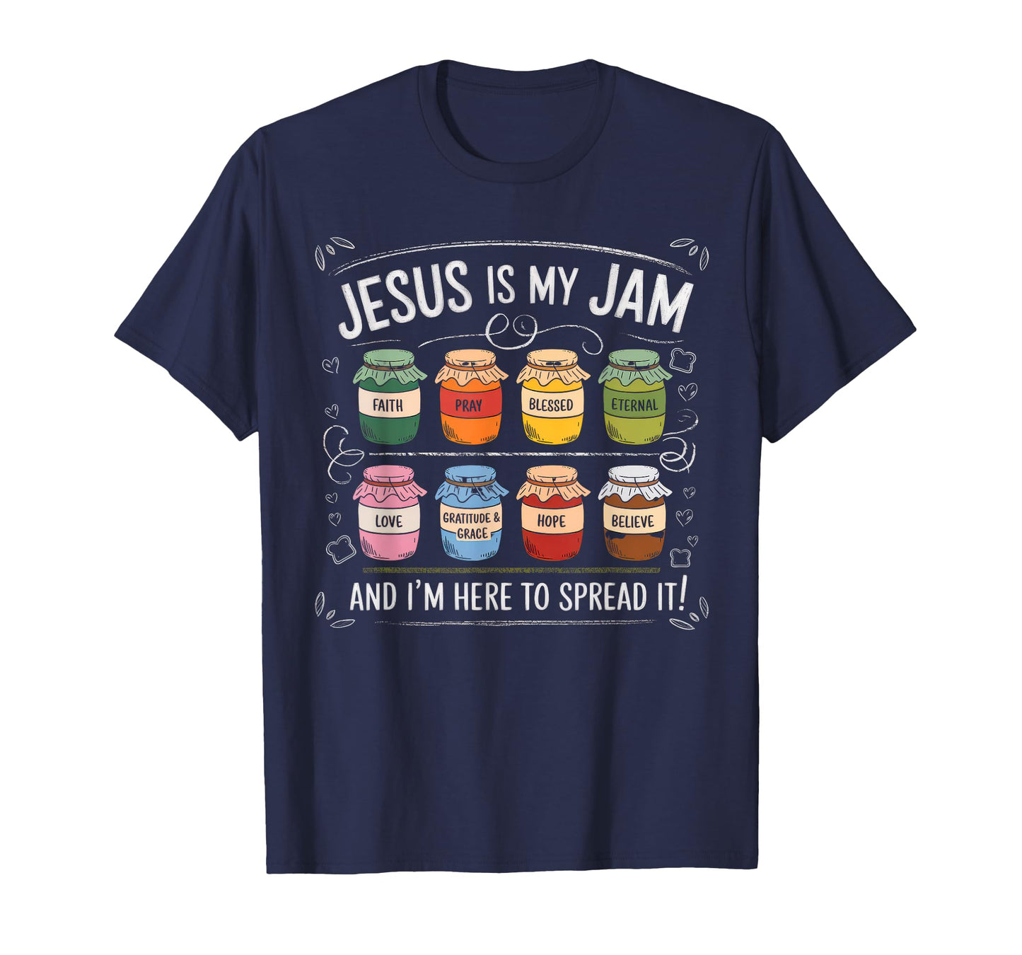 Jesus is My Jam Tshirt Men Women Christian Bible Verse T-Shirt