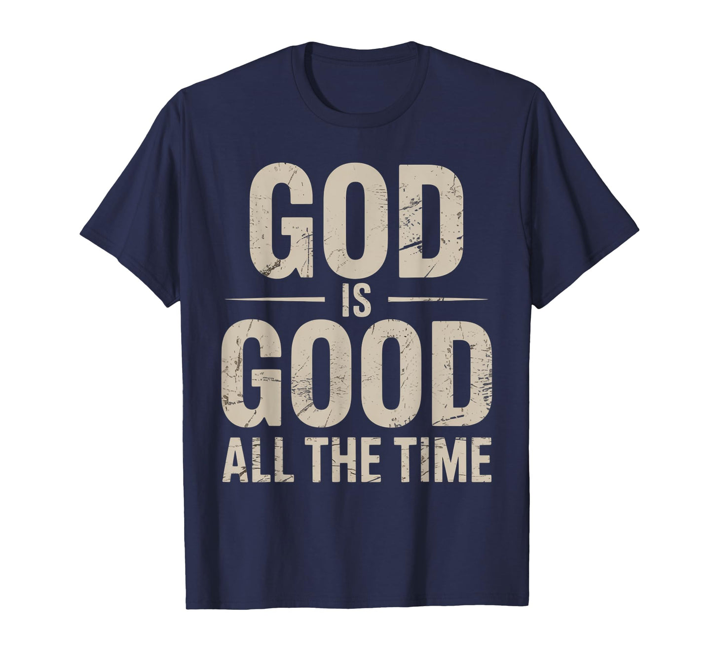 Vintage Retro Christian God is Good All The Time Jesus T-Shirt