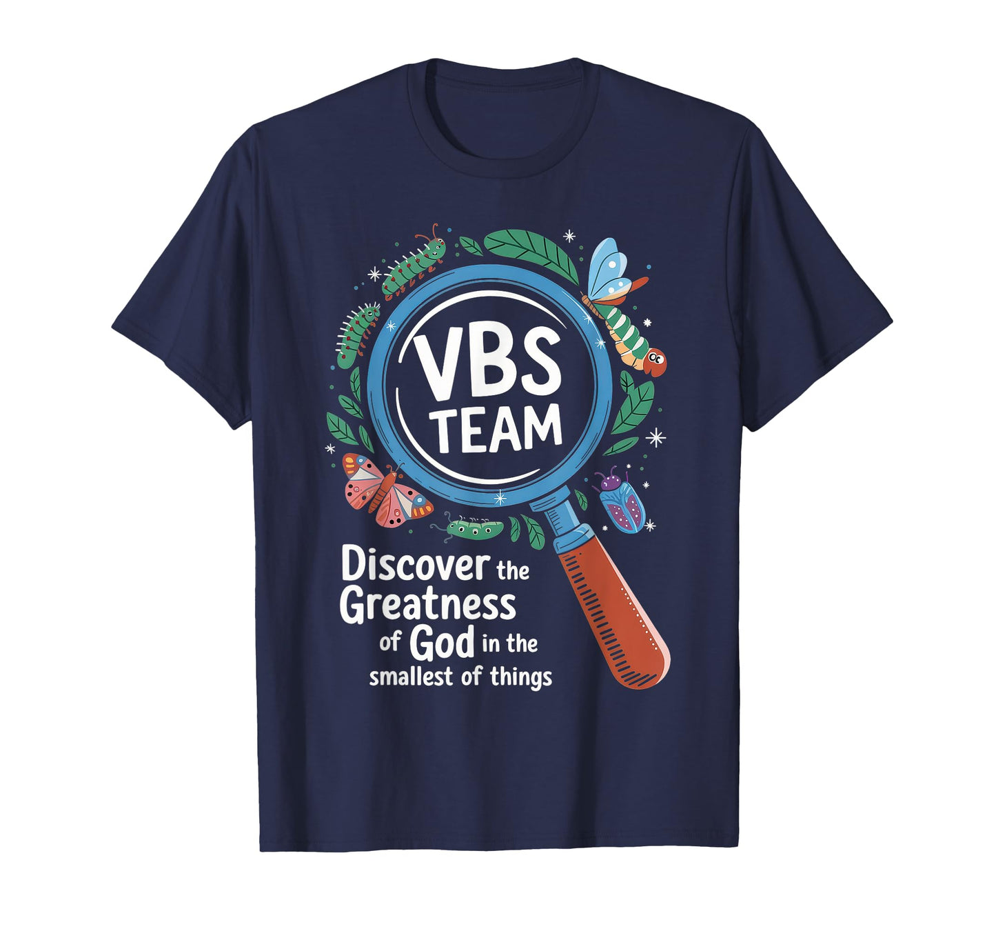 VBS Team 2025 Magnified Smallest Insects Adventure VBS T-Shirt
