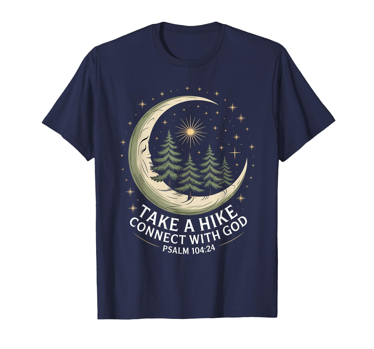 Take A Hike Connect With God T-Shirt