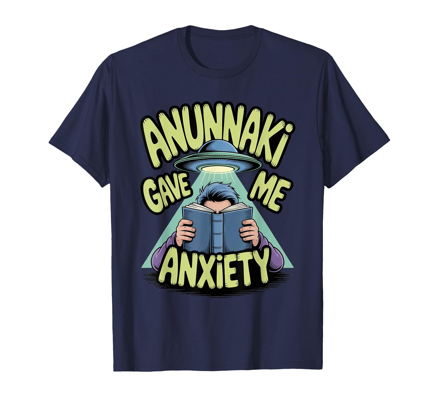 Anunnaki Gave Me Anxiety Enki Alien Race Sumerian Gods T-Shirt