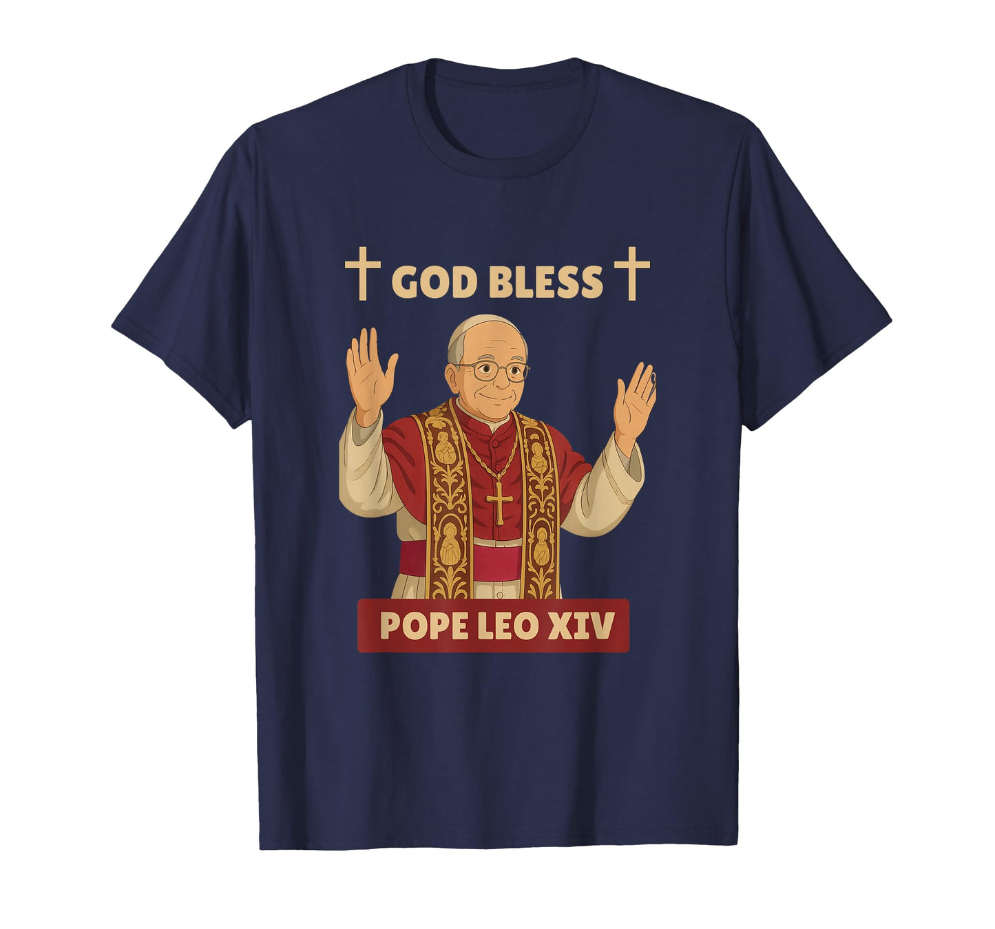 God Bless Pope Leo XIV T-Shirt