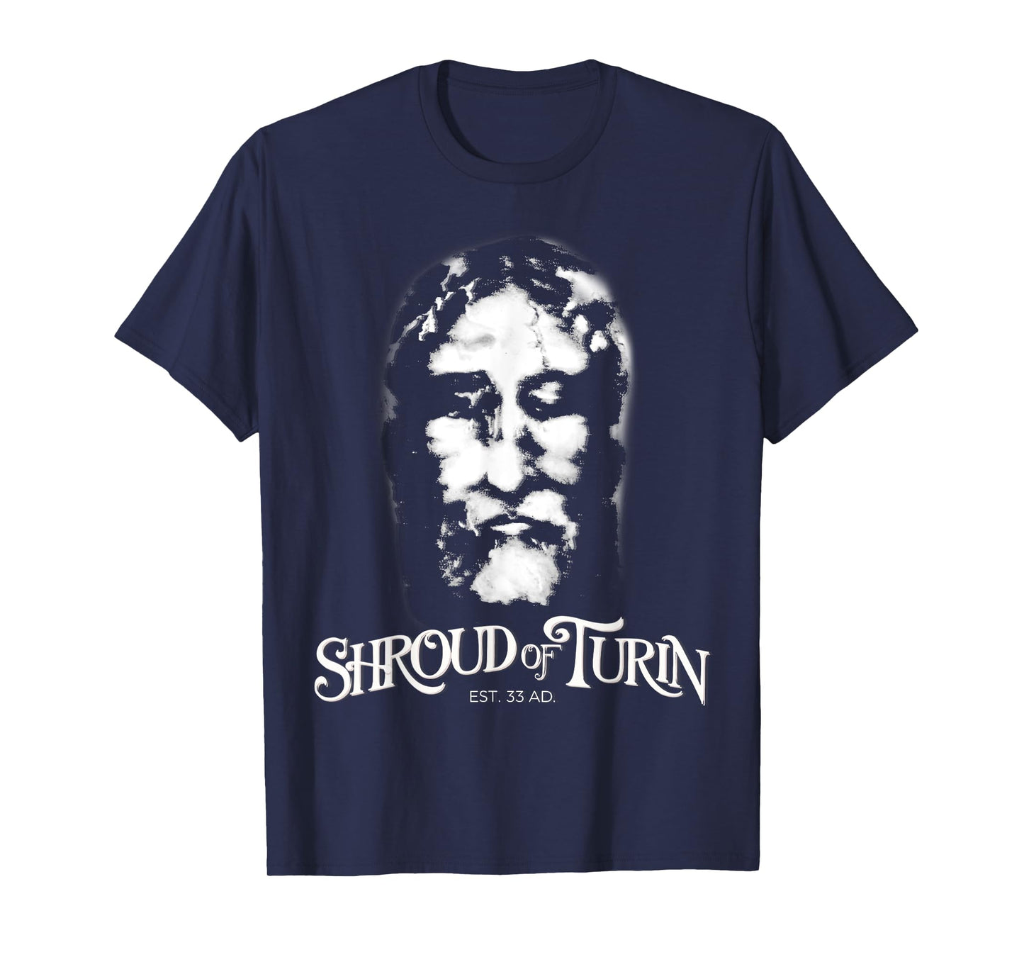 Shroud Of Turin Face of Jesus Christ Catholic T-Shirt