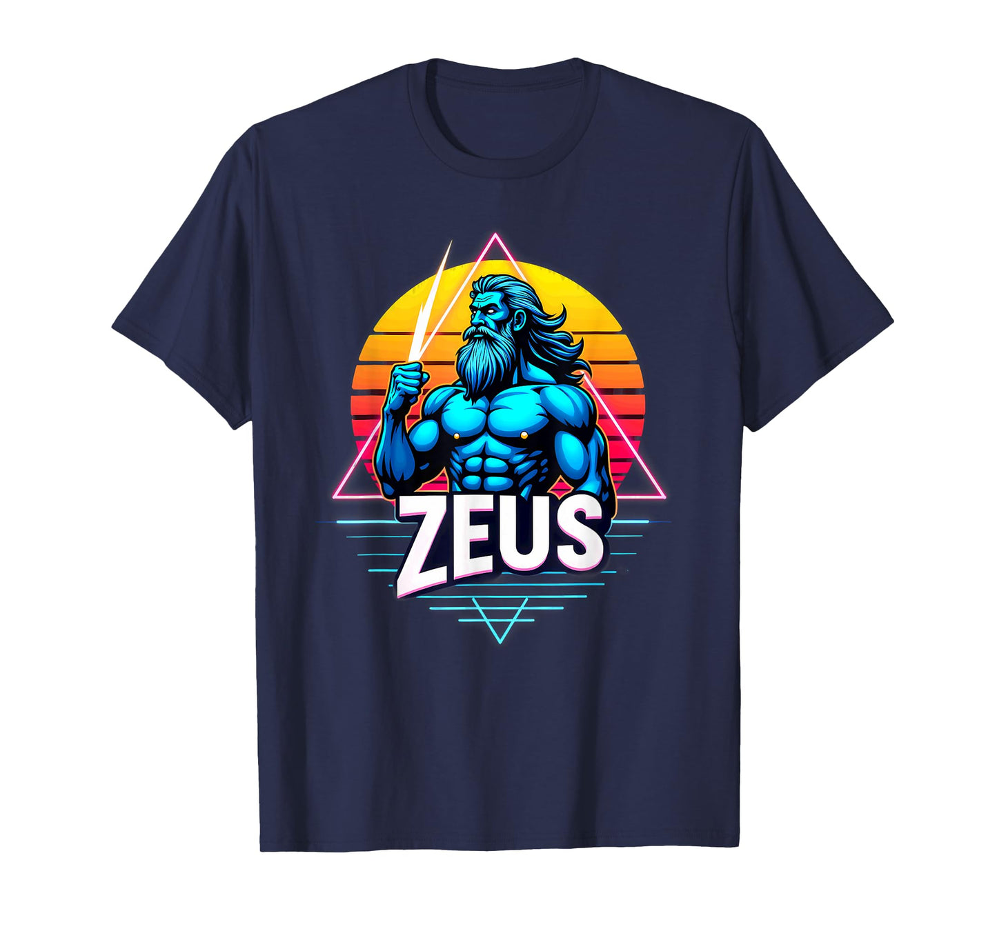Retro Greek Mythology God Zeus T-Shirt