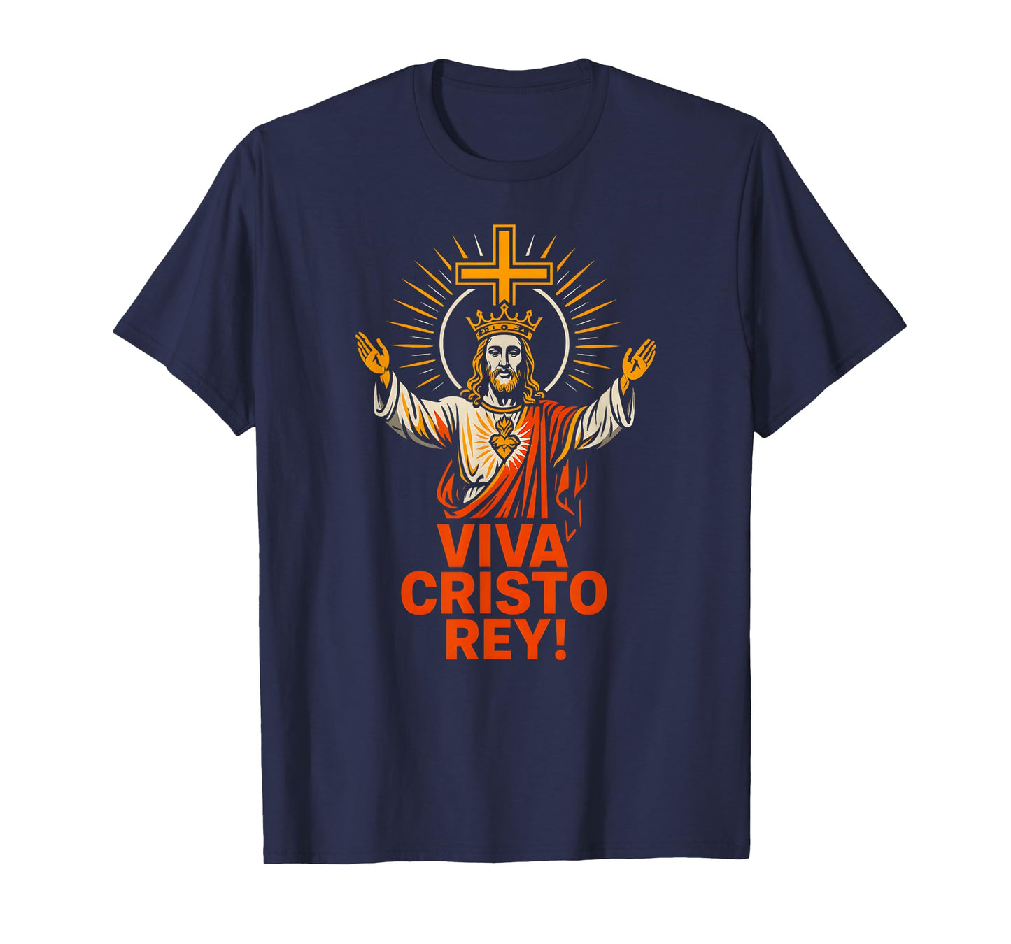 Catholic Pride Viva Cristo Rey Vintage Mens Get Well T-Shirt