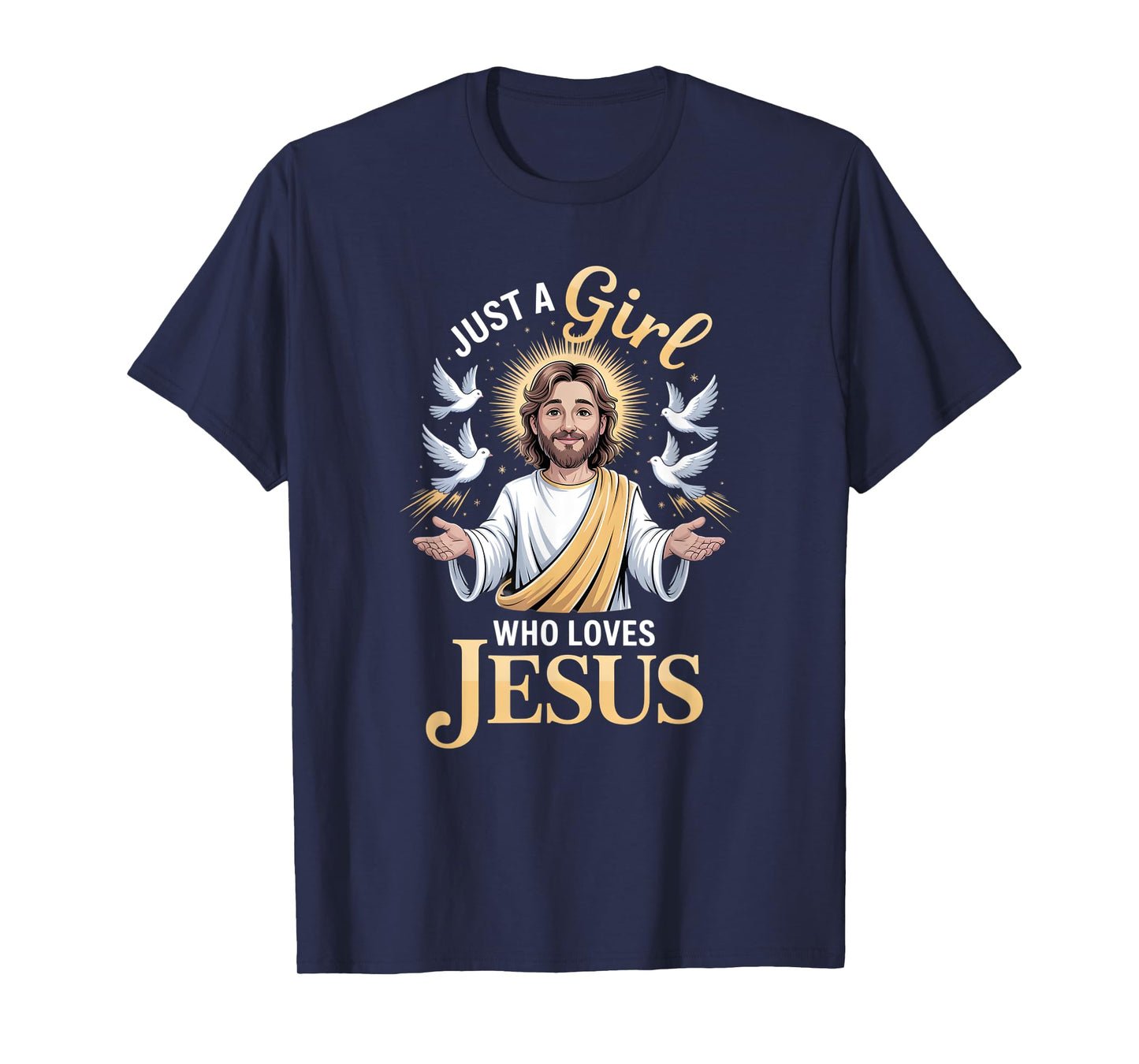 Girls Jesus T-Shirt