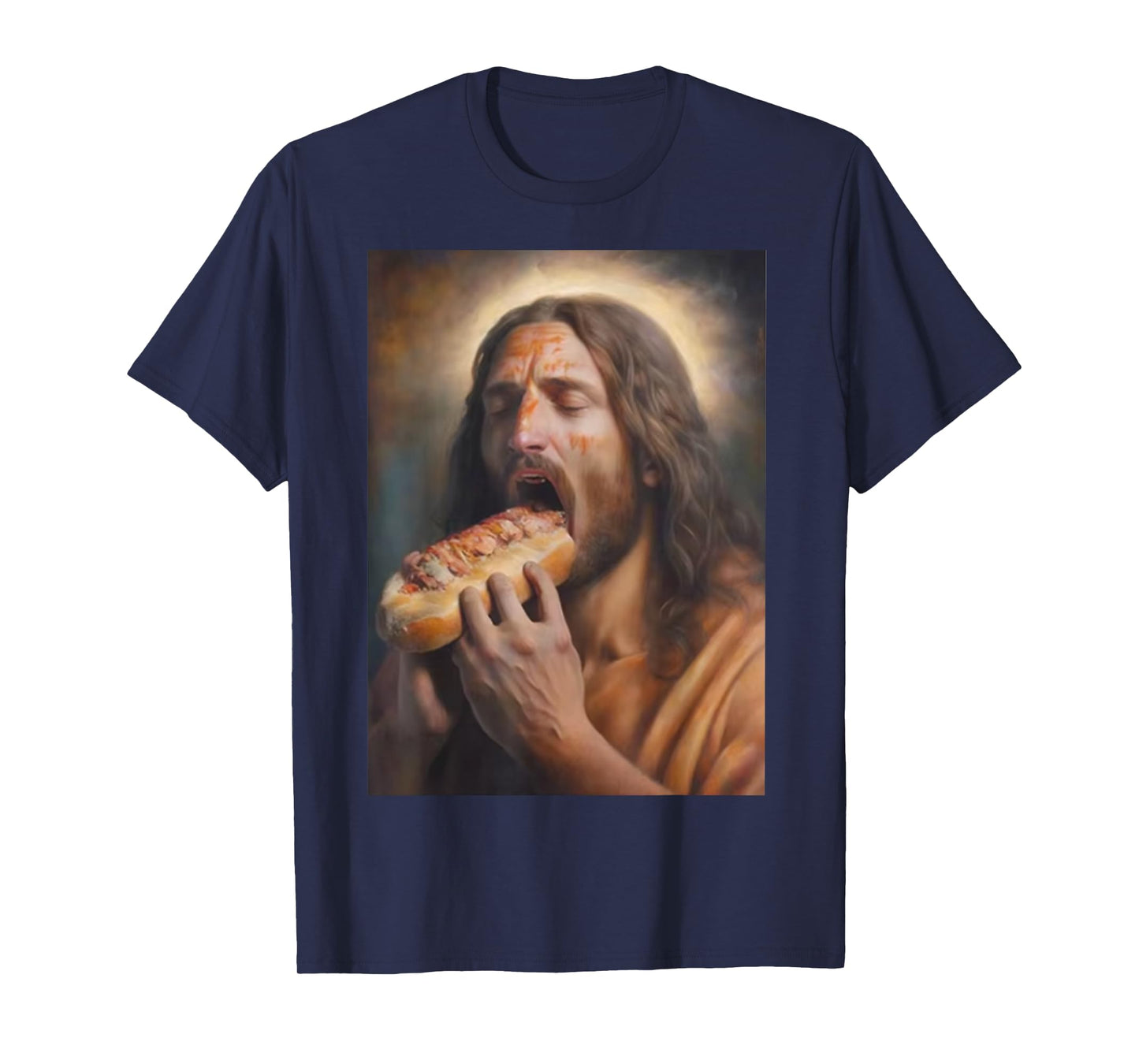 Jesus loves hot dogs T-Shirt
