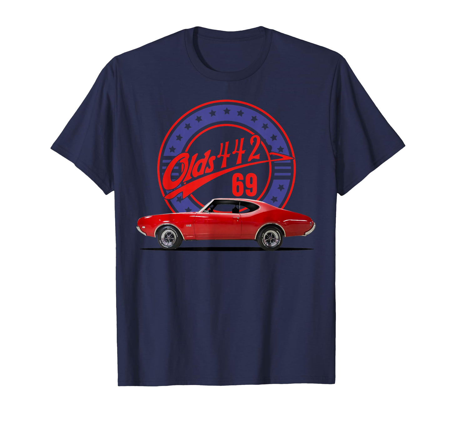 1969 69 olds 442 muscle car T-Shirt