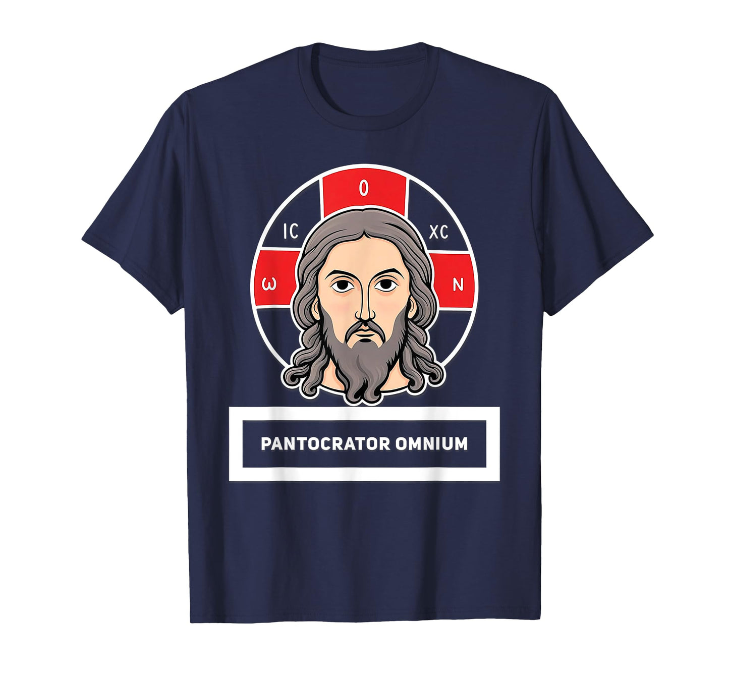 Orthodox Christian Eastern Orthodox Christ Pantocrator Icon T-Shirt