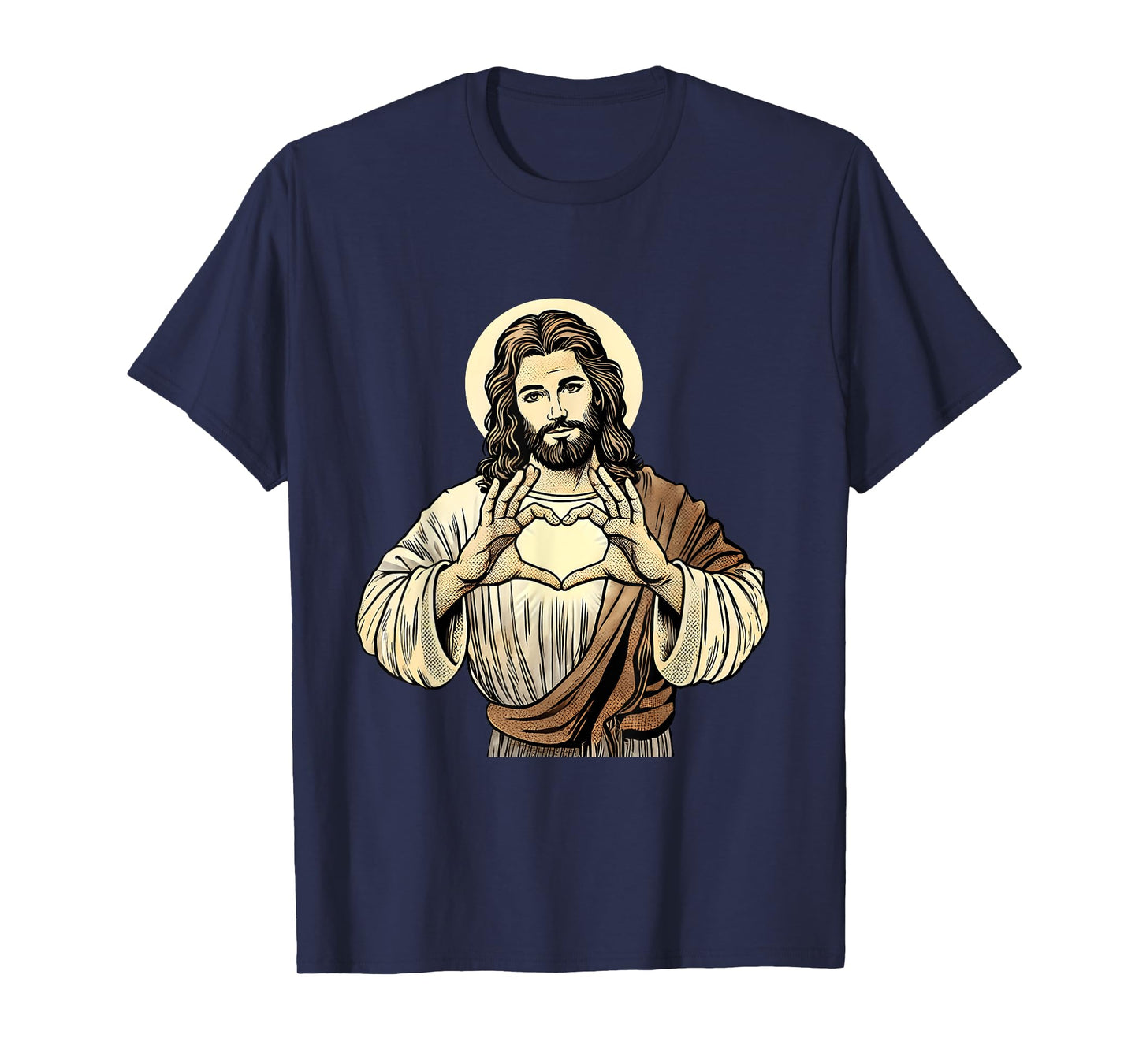 Jesus Is Love Tee Jesus Loves You Easter Christmas Graphic T-Shirt