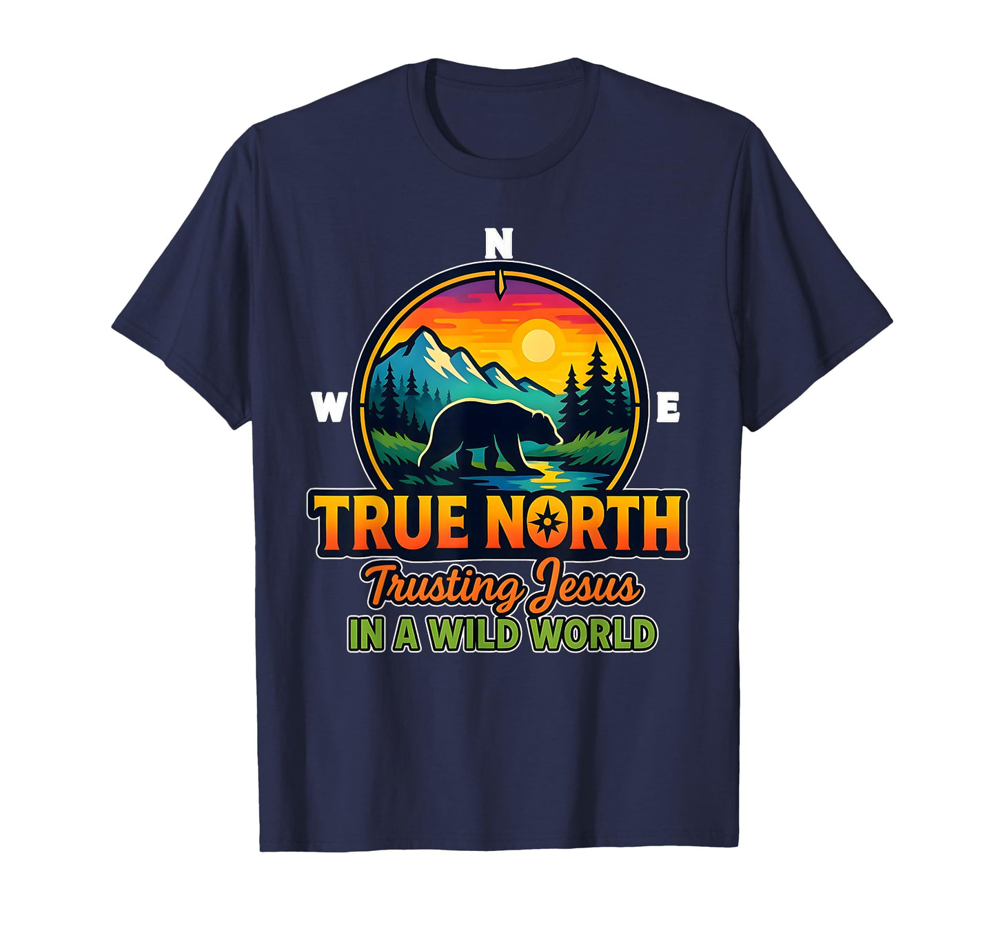 True North VBS 2025 Trusting Jesus Wilderness Christian T-Shirt