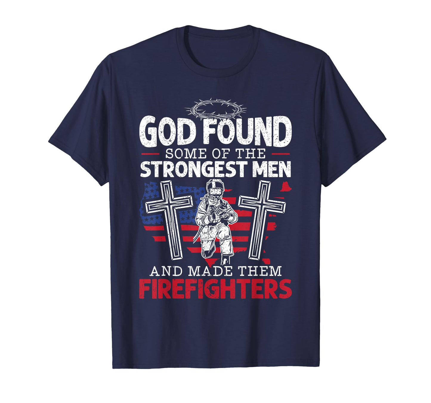 Christian Firefighter Fire Department Fire Service T-Shirt