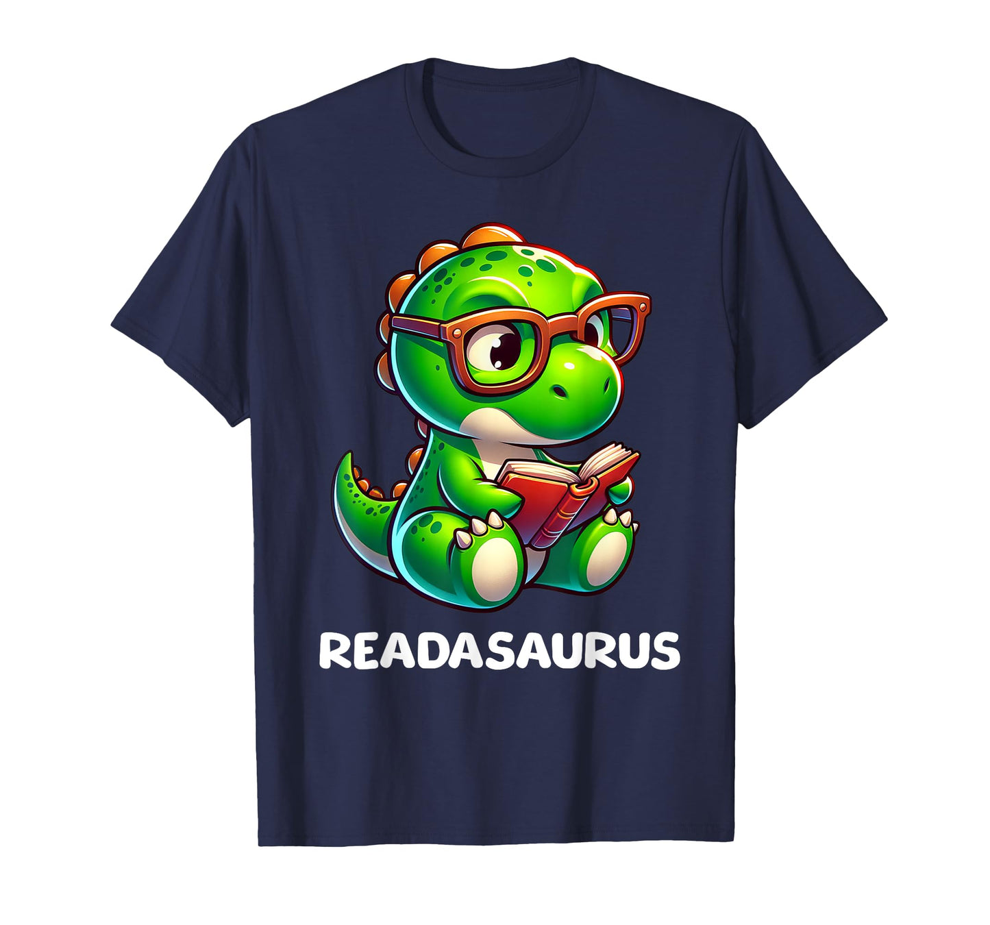 Readasaurus Funny Reading Dinosaur Book Reader Bookworm T-Shirt