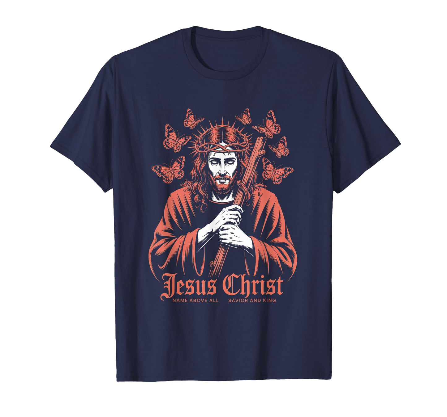 Jesus Christ Name Above All Christian Streetwear T-Shirt