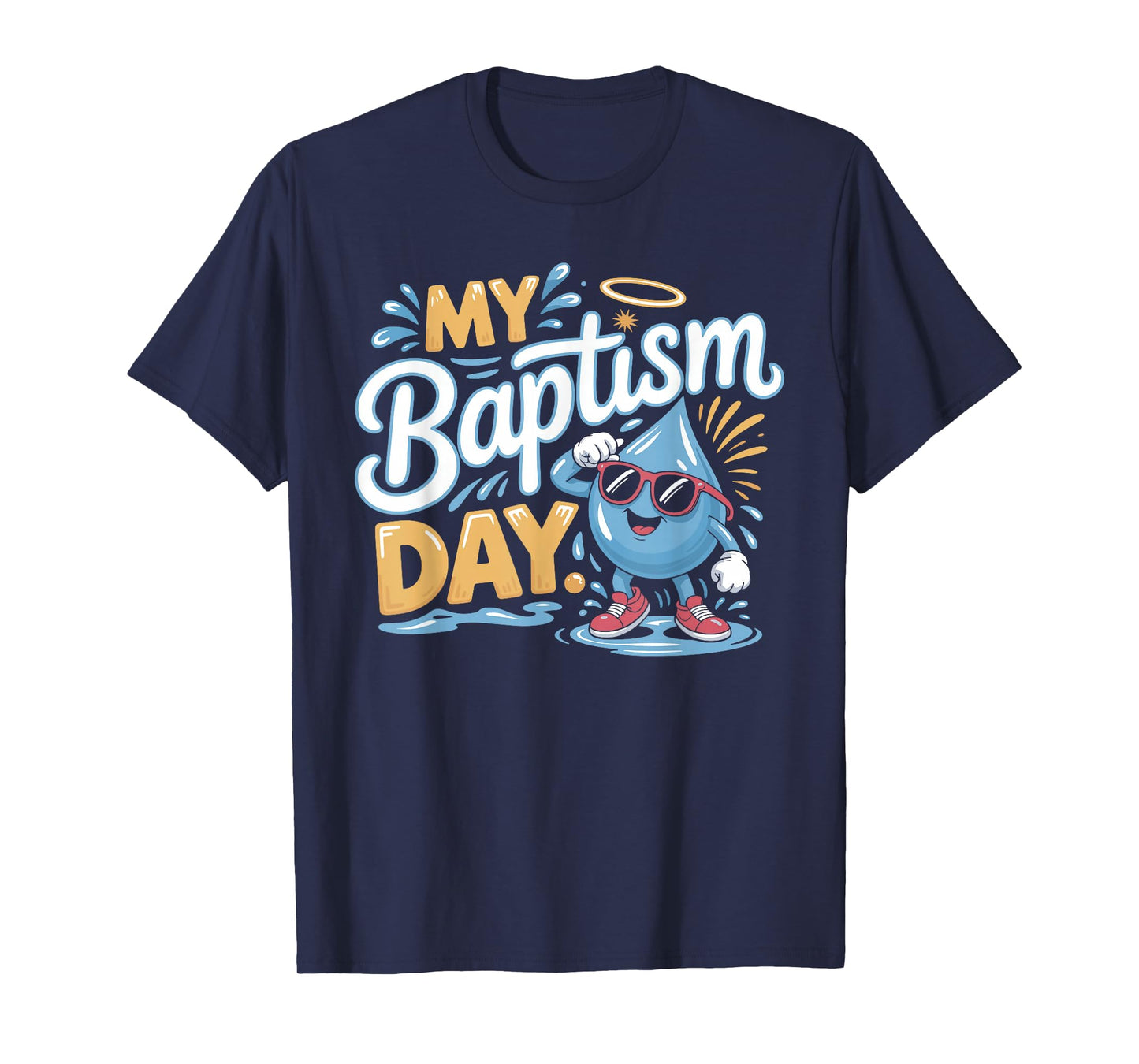 Baptism Dabbing Shirt Christian Shirts God Baptism Baptised T-Shirt