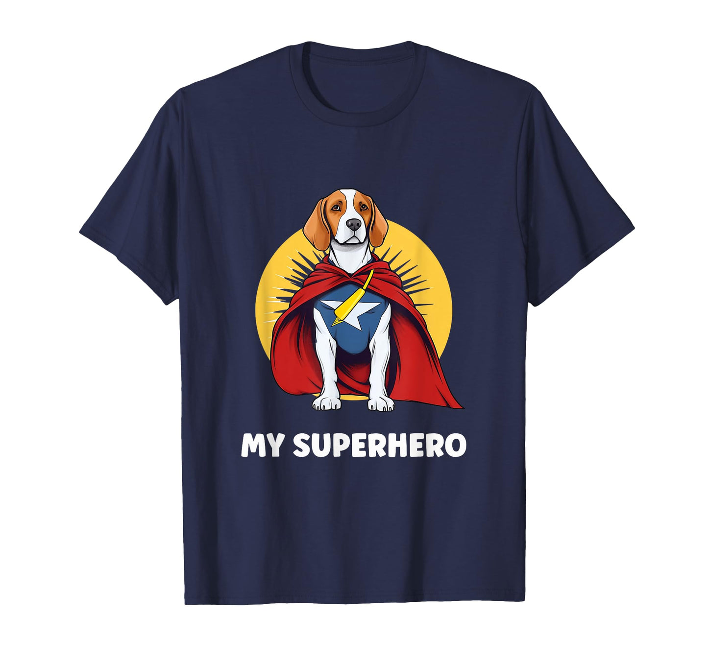 Beagle My Superhero T-Shirt