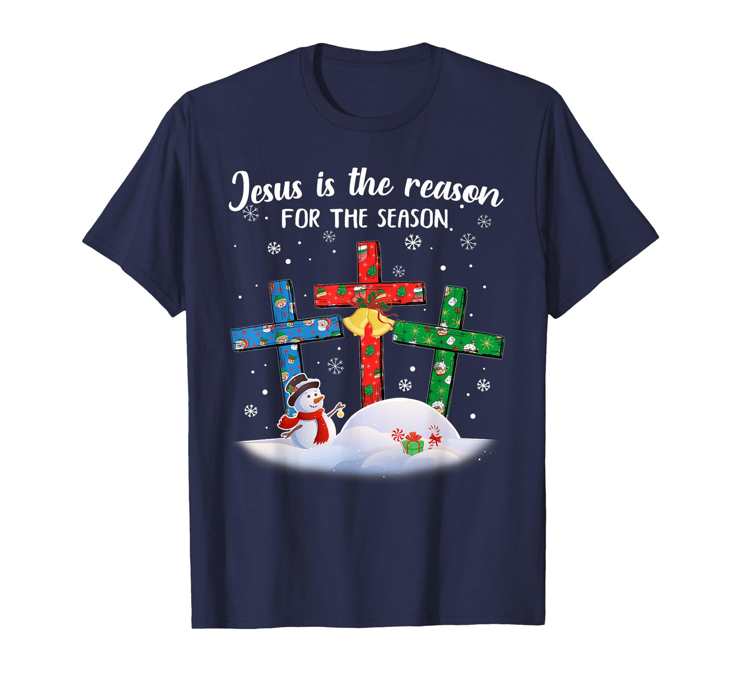 Jesus Is The Reason For The Season Christian Christmas Xmas T-Shirt