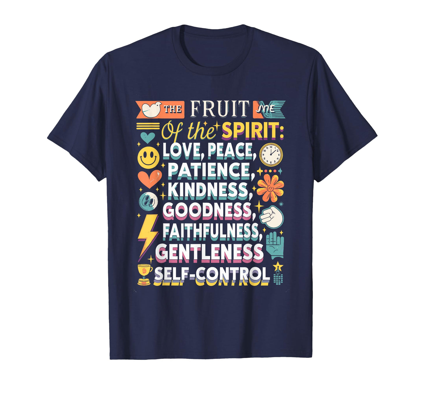 Awesome Galatians Fruit of The Spirit Religious Verses T-Shirt