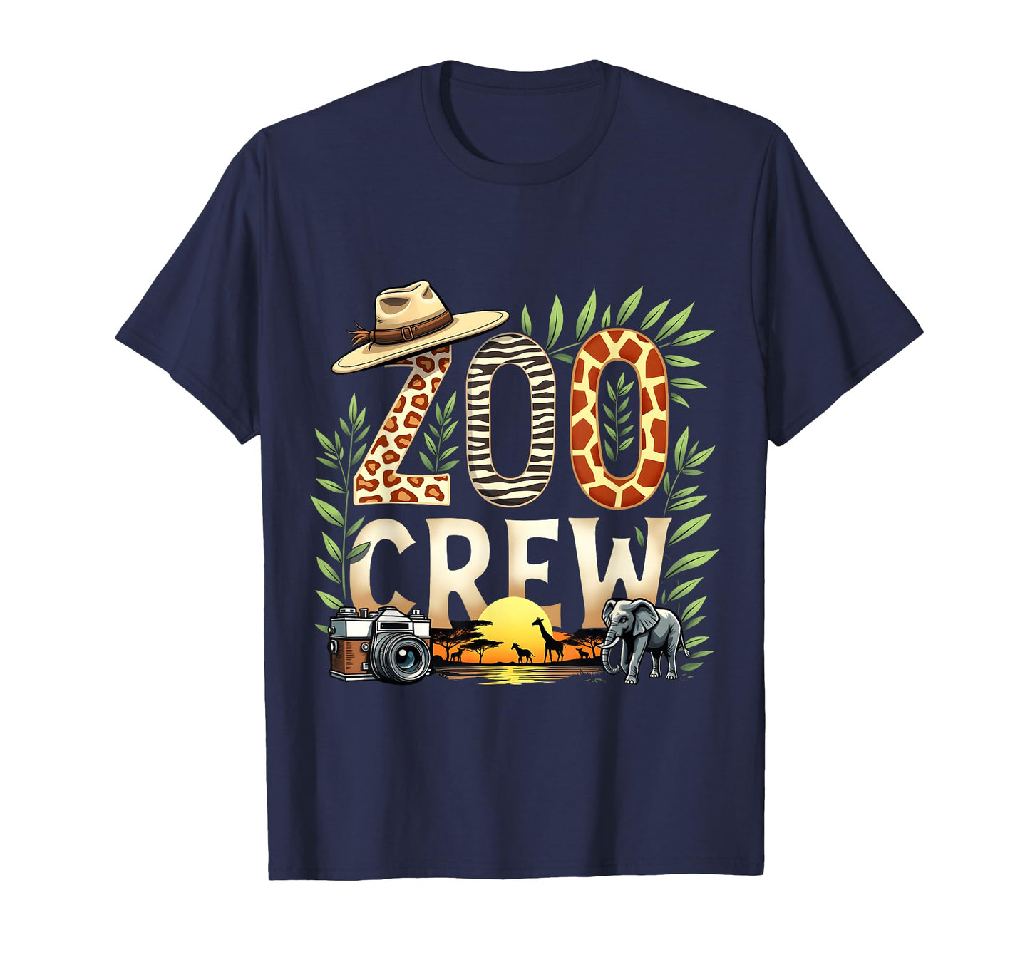 Zoo Crew Safari Animals Wild Field Trip Wildlife Animal T-Shirt