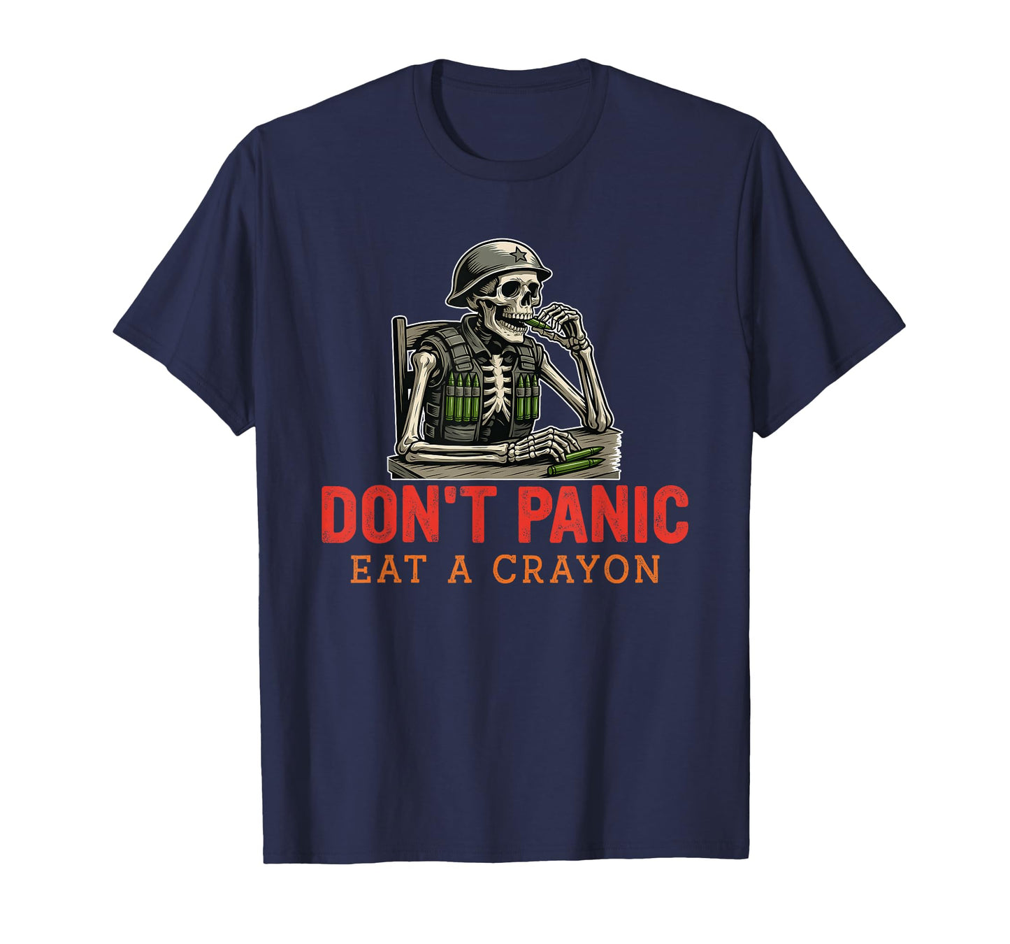 Don't Panic Eat A Crayon T-Shirt