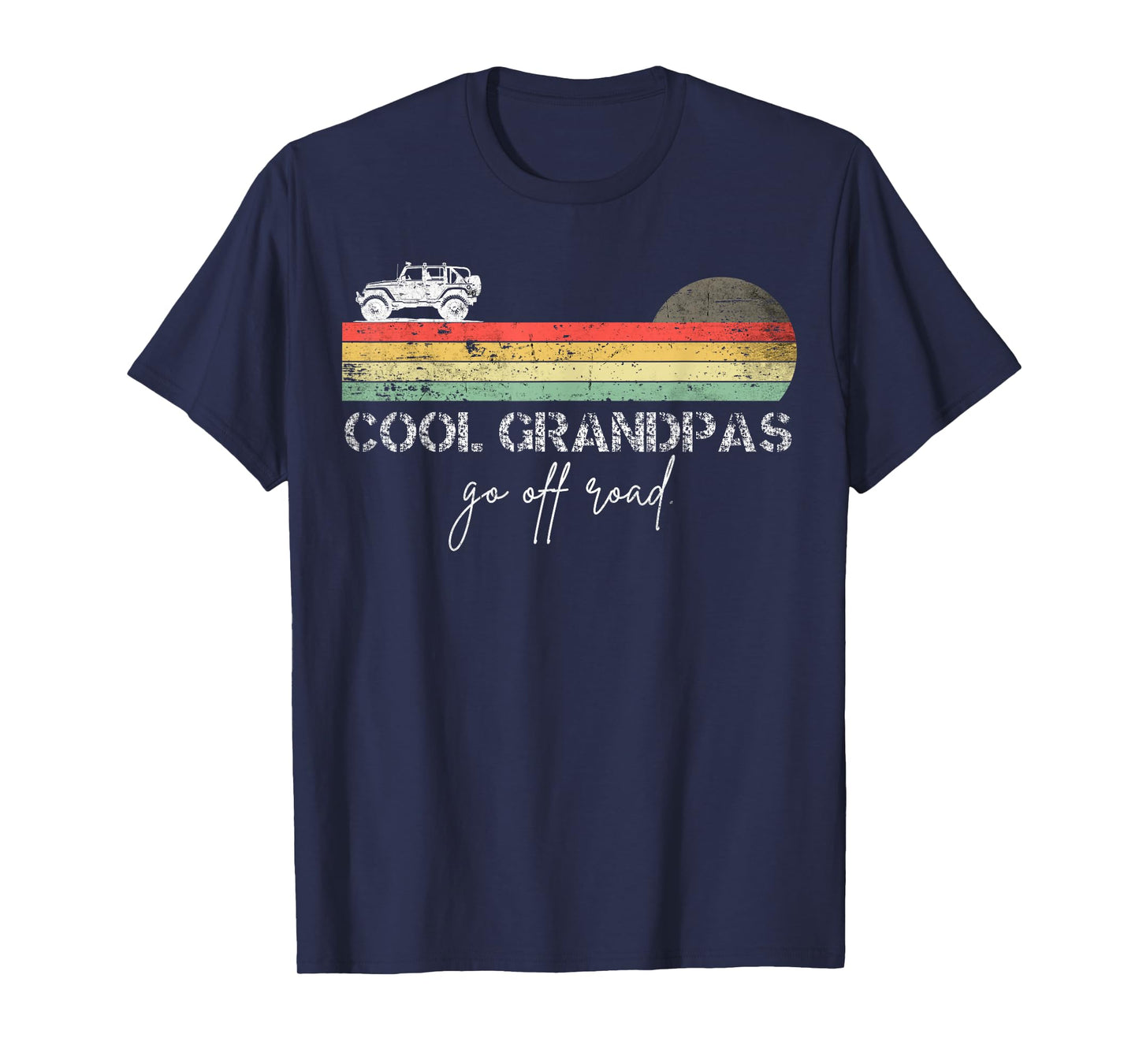 Cool grandpas go off road funny off road T-Shirt