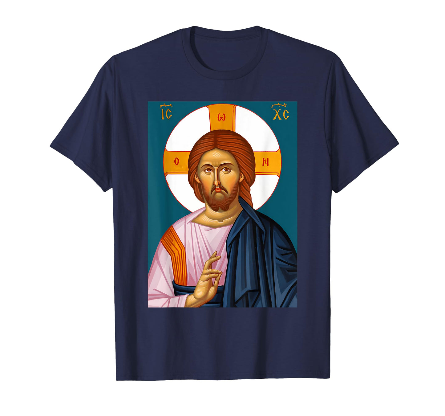 Funny Jesus Pray Christ Teaching Orthodox Christian Graphic T-Shirt