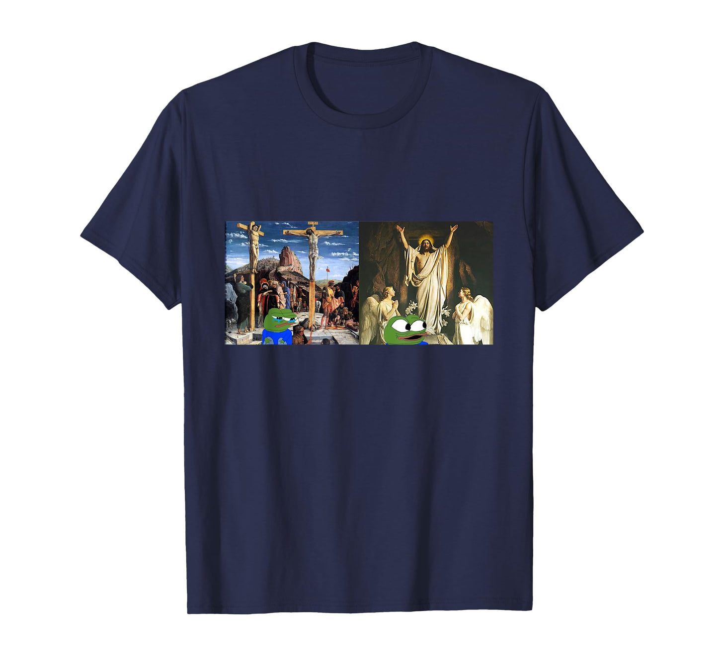 Apu Apustaja HE HAS RISEN Miracle Jesus T-Shirt