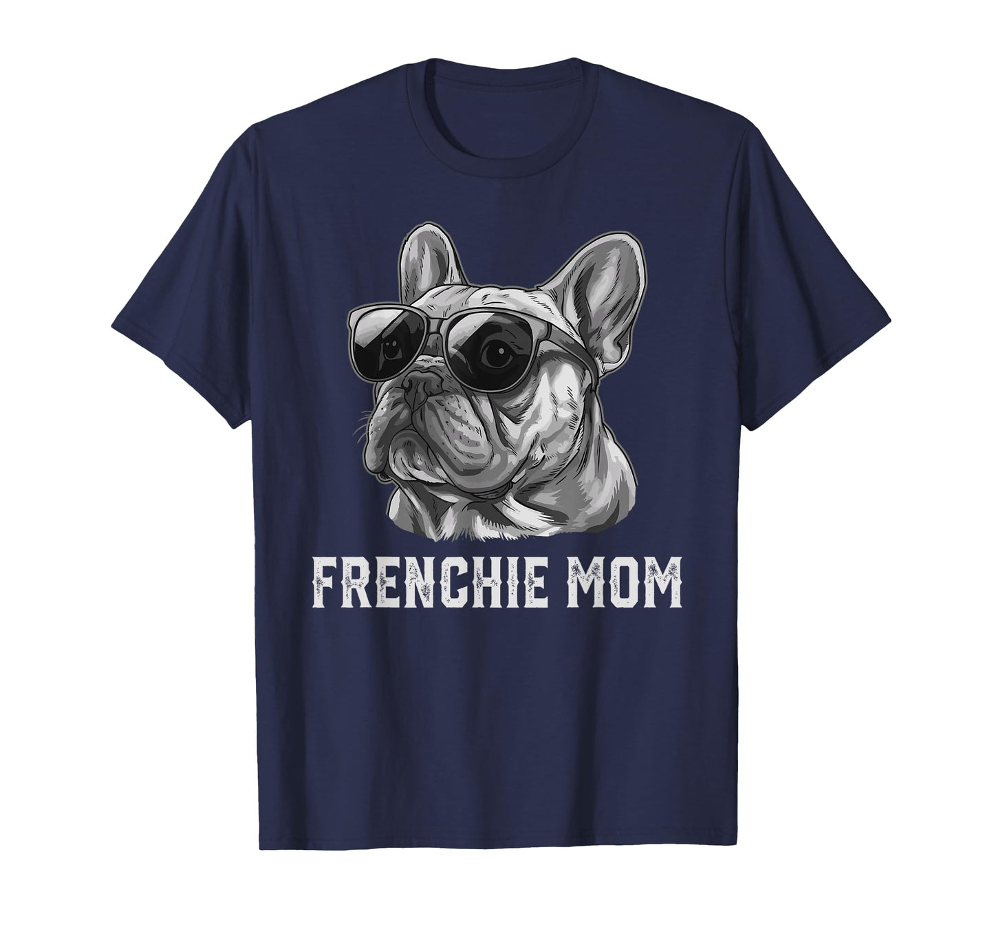 Retro French Bulldog Mom T-Shirt