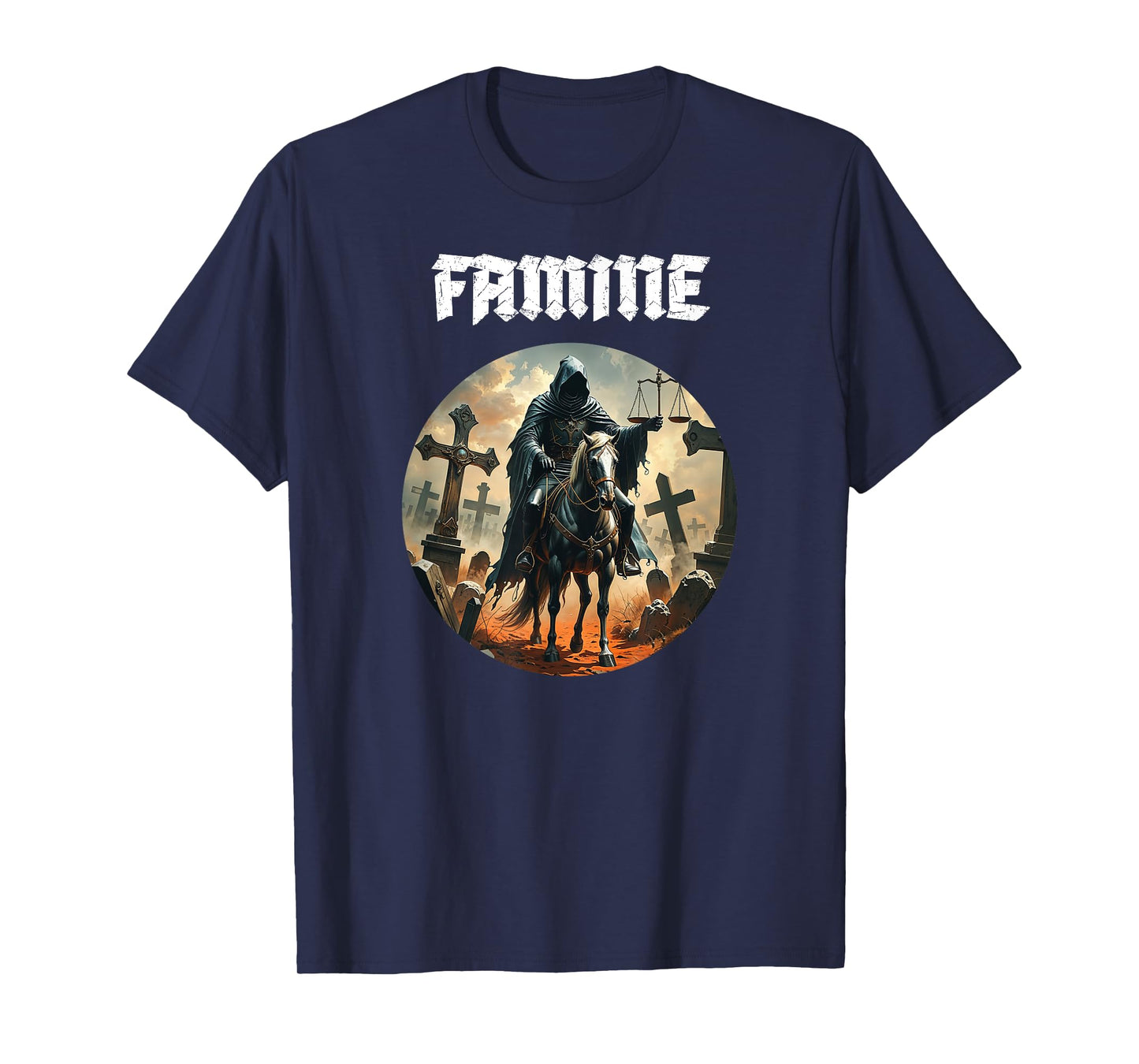 Horseman Of Famine | Four Horsemen | Revelation 6:5 T-Shirt