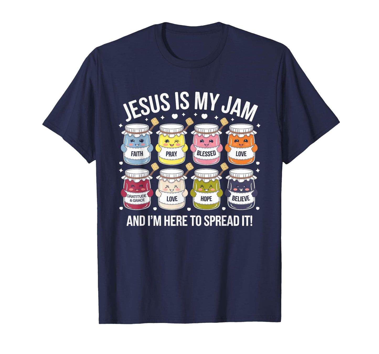 Jesus is My Jam Tshirt Men Women Christian Bible Verse T-Shirt