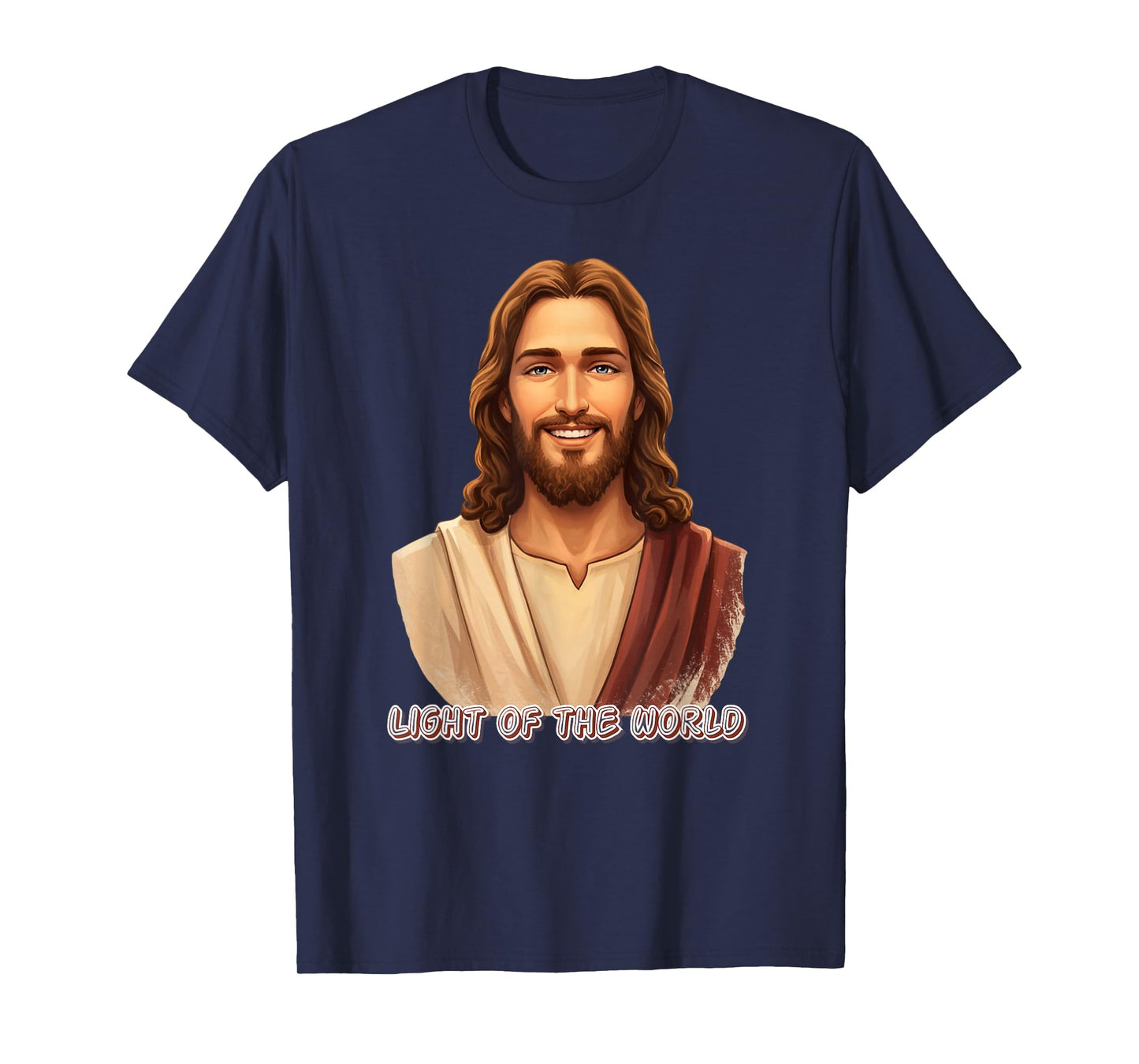 Christian Shirt_Light of The World Jesus Tee T-Shirt